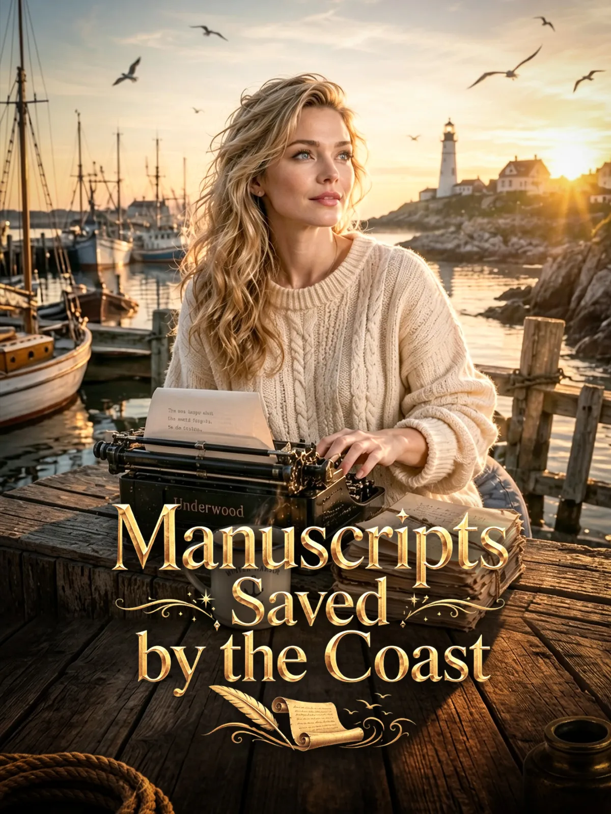 Manuscripts Saved by the Coast short drama poster