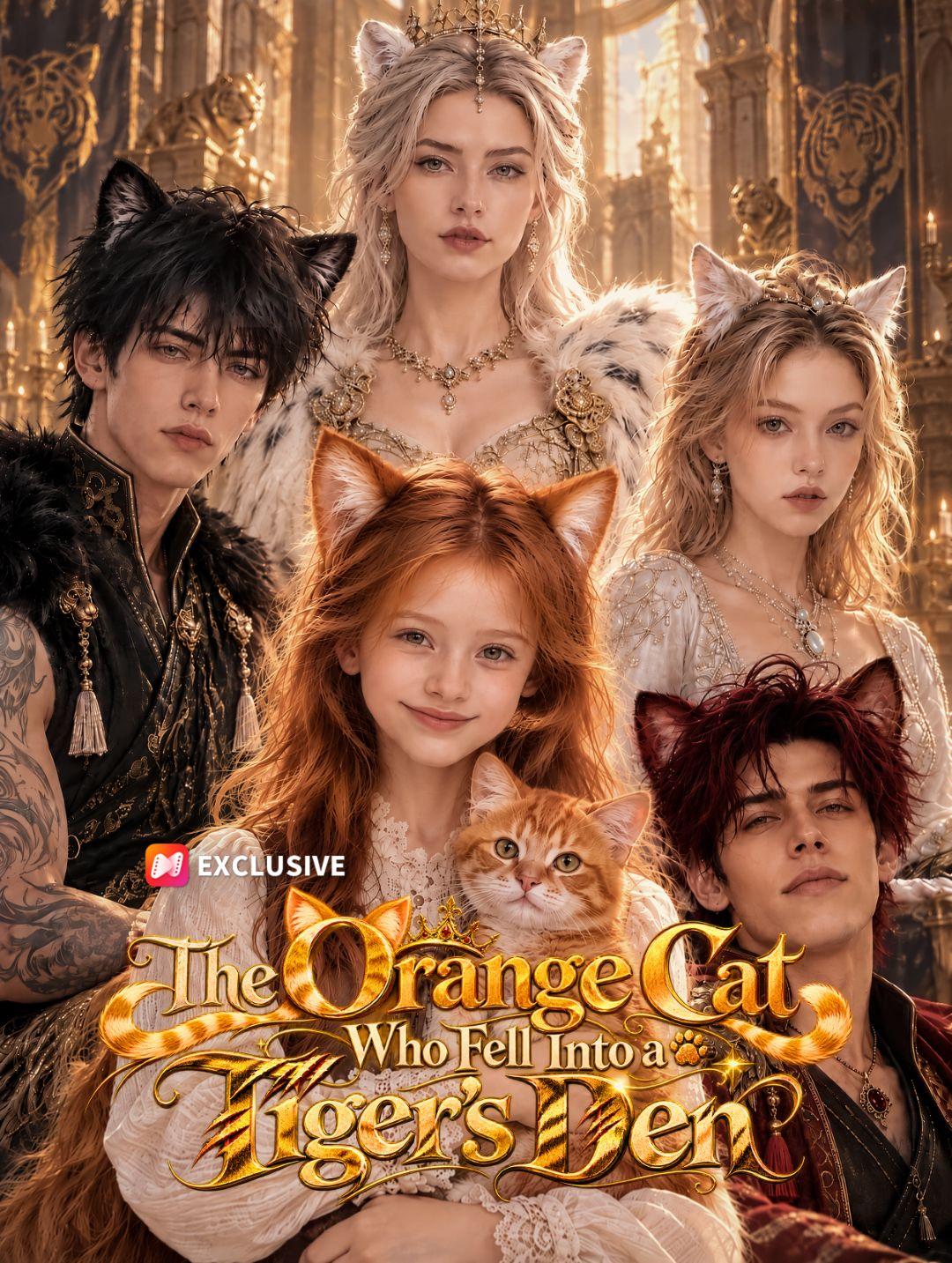 The Orange Cat Who Fell Into a Tiger's Den short drama poster