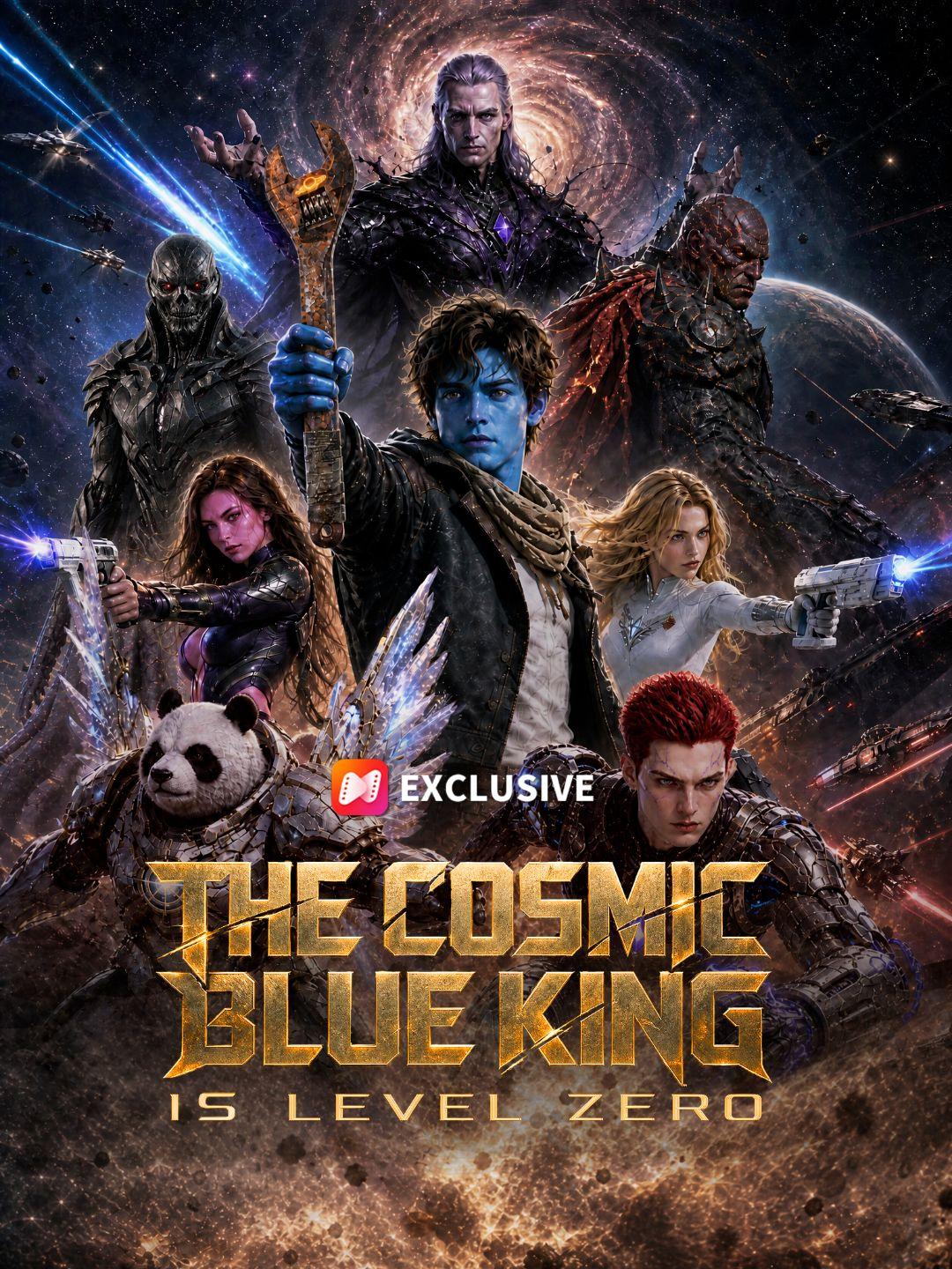 The Cosmic Blue King is Level Zero short drama poster