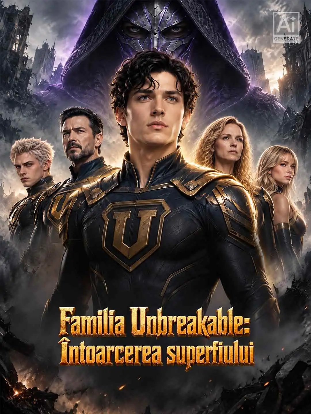 Familia Unbreakable: Întoarcerea superfiului short drama poster