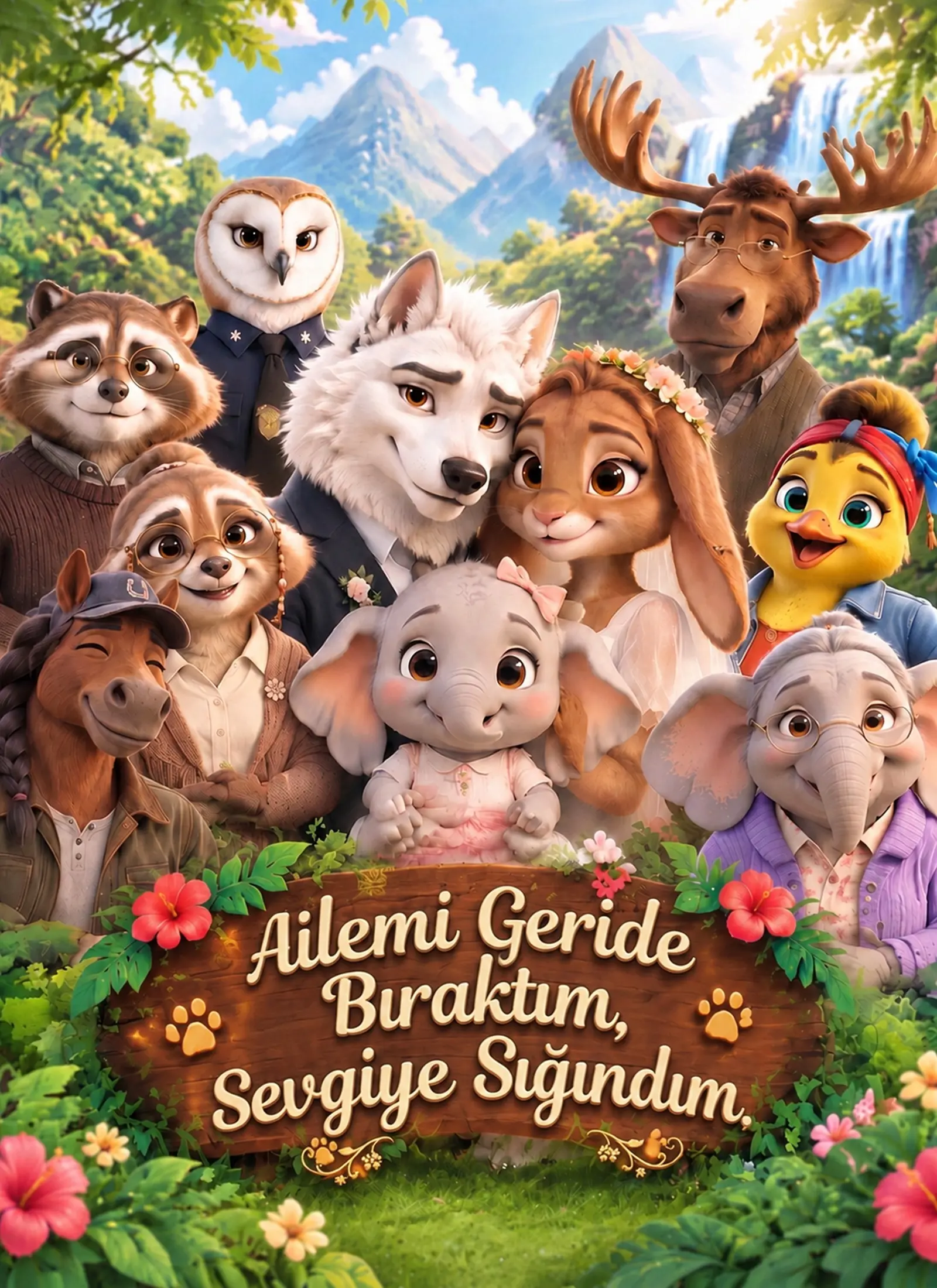 Ailemi Geride Bıraktım, Sevgiye Sığındım short drama poster