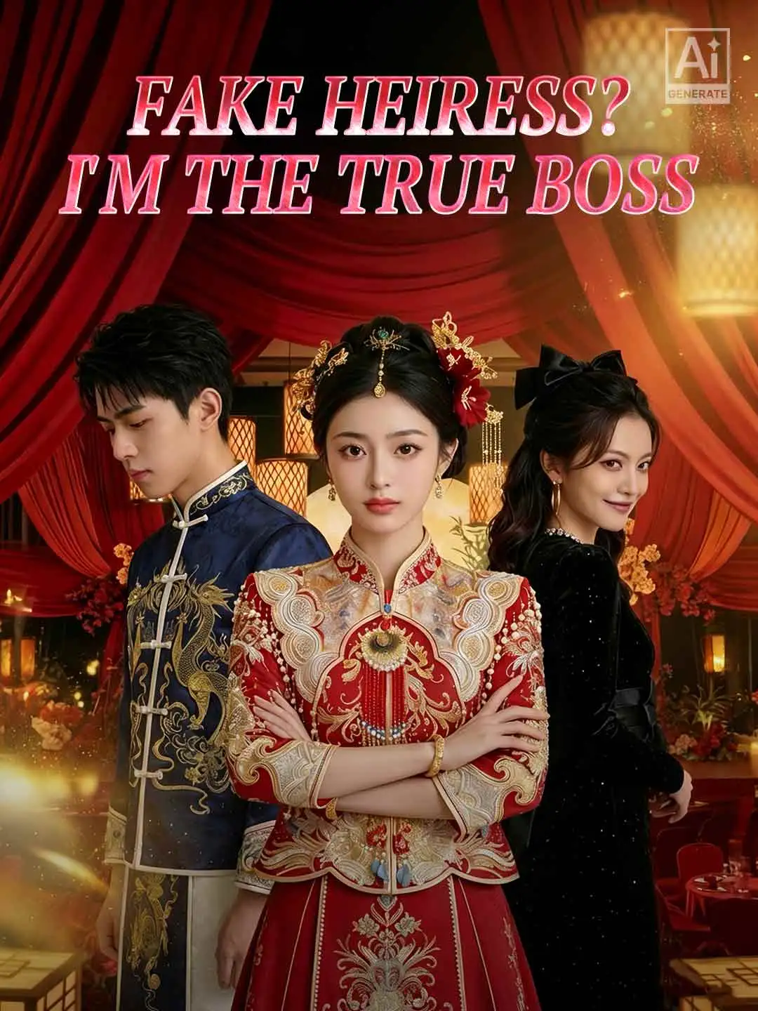 Fake Heiress? I'm the True Boss short drama poster