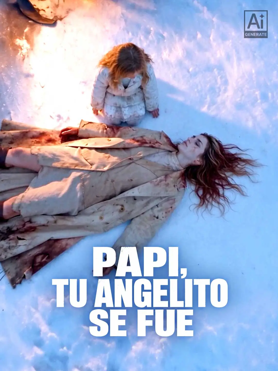 Papi, tu angelito se fue short drama poster