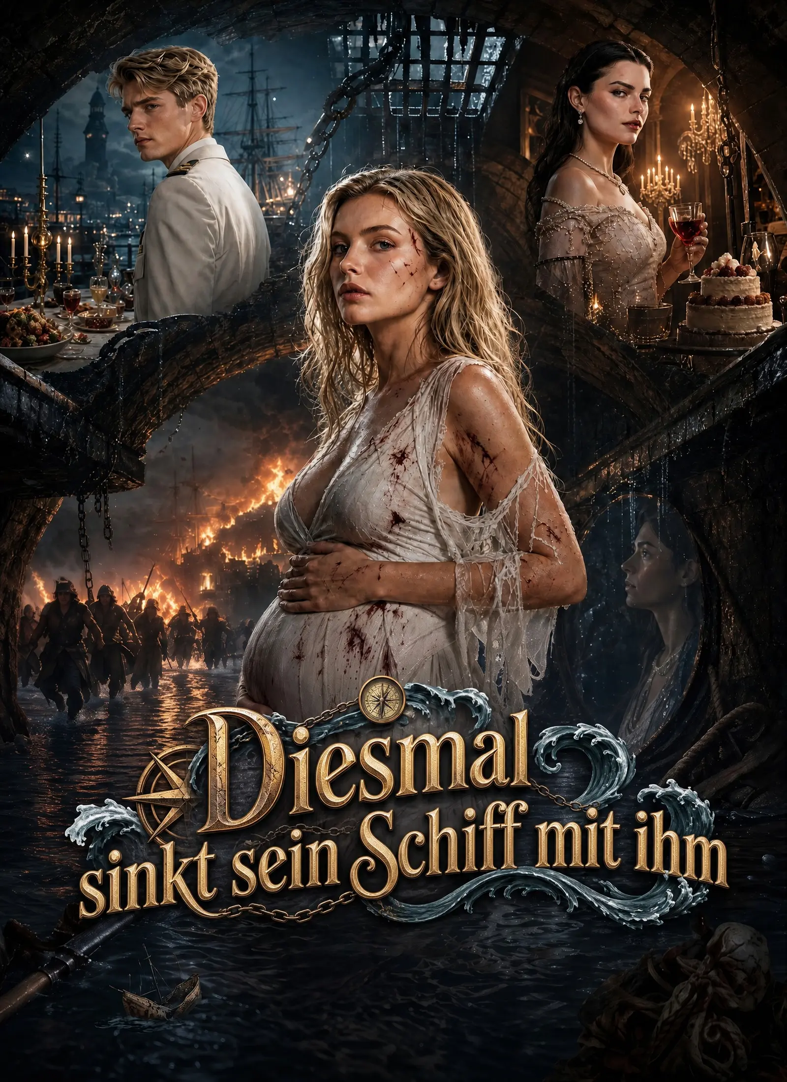 Diesmal sinkt sein Schiff mit ihm short drama poster