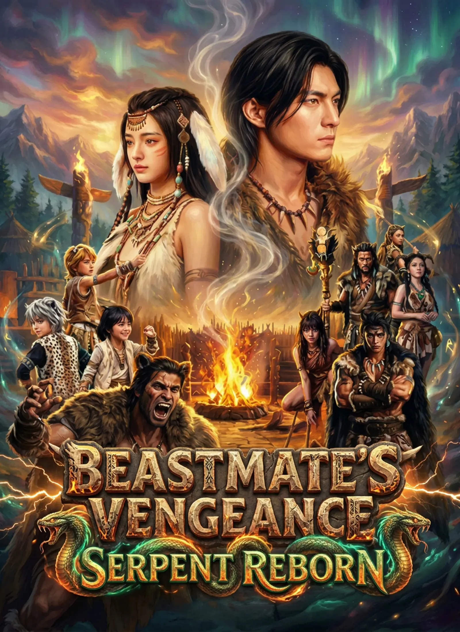 [Dubbed]Beastmate’s Vengeance: Serpent Reborn short drama poster