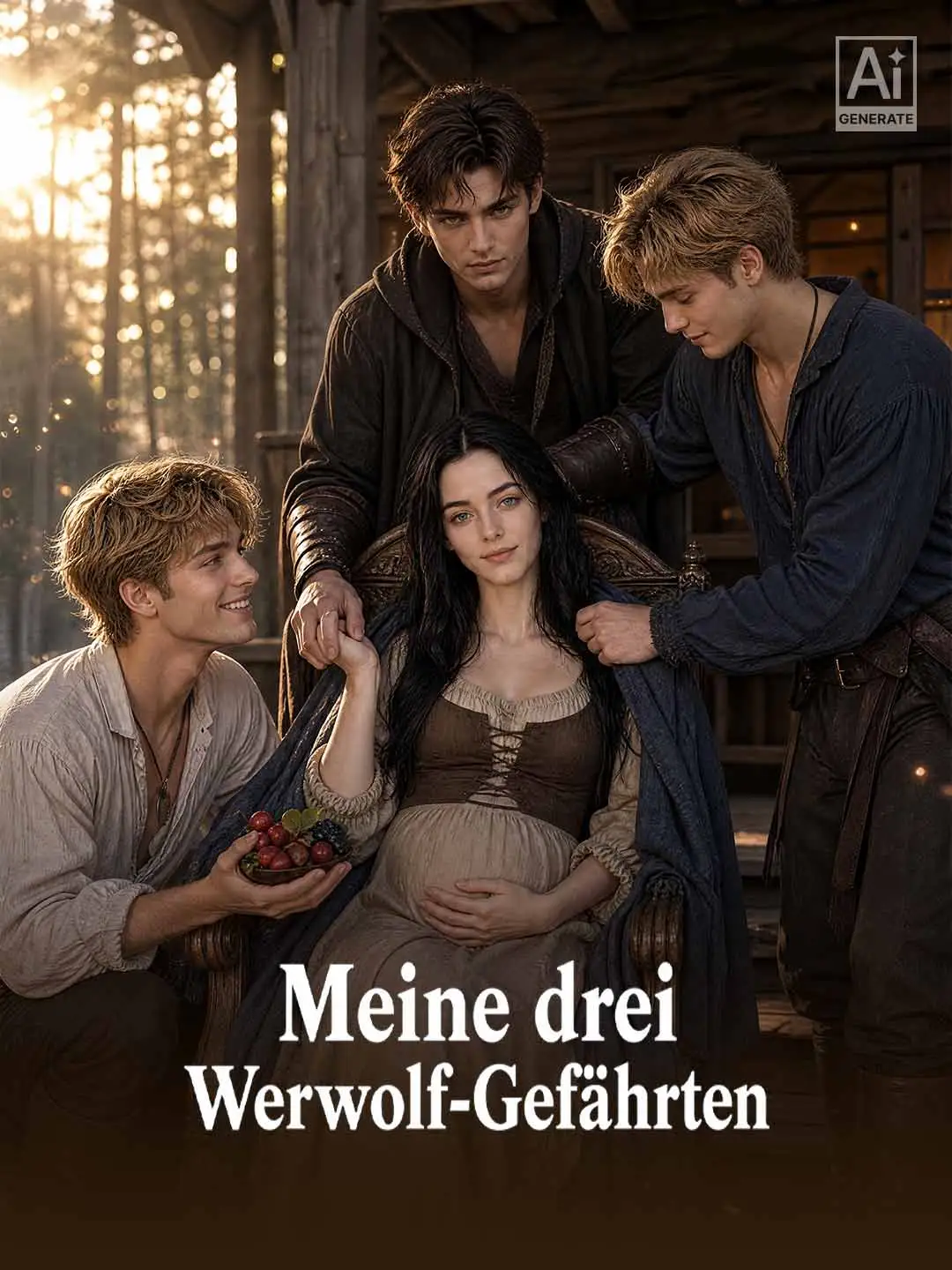 Meine drei Werwolf-Gefährten short drama poster