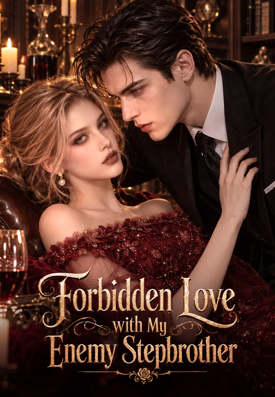 Forbidden Love with My Enemy Stepbrother short drama poster