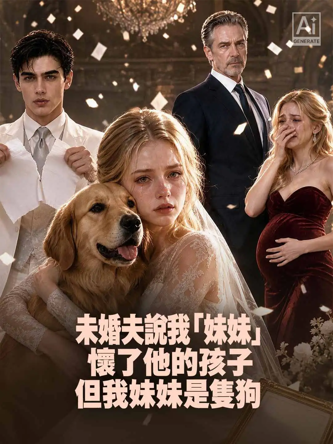 未婚夫說我「妹妹」懷了他的孩子 但我妹妹是隻狗 short drama poster
