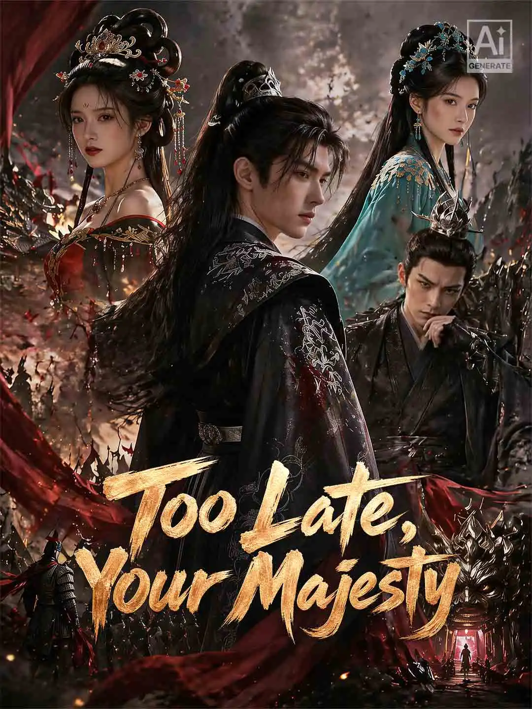 Too Late, Your Majesty short drama poster