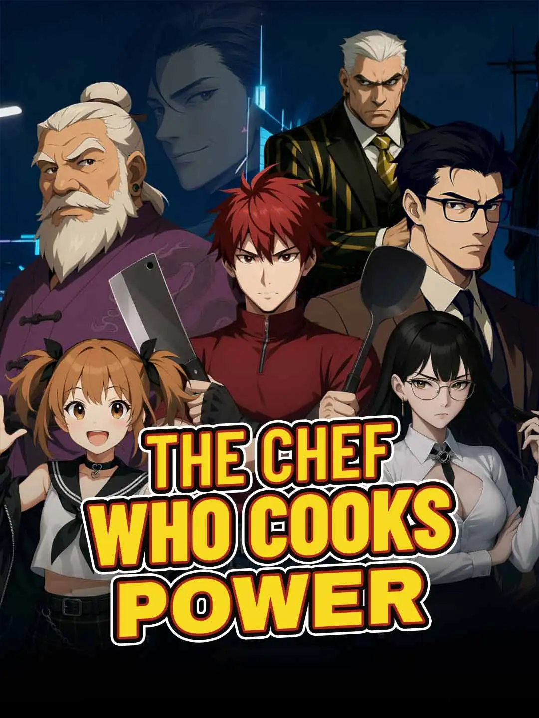 The Chef Who Cooks Power short drama poster