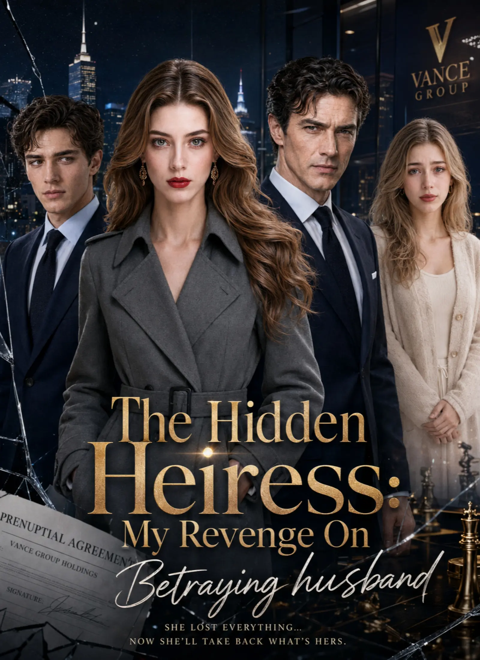 The Hidden Heiress: My Revenge On Betraying husband short drama poster