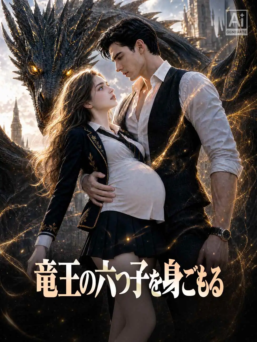 竜王の六つ子を身ごもる short drama poster