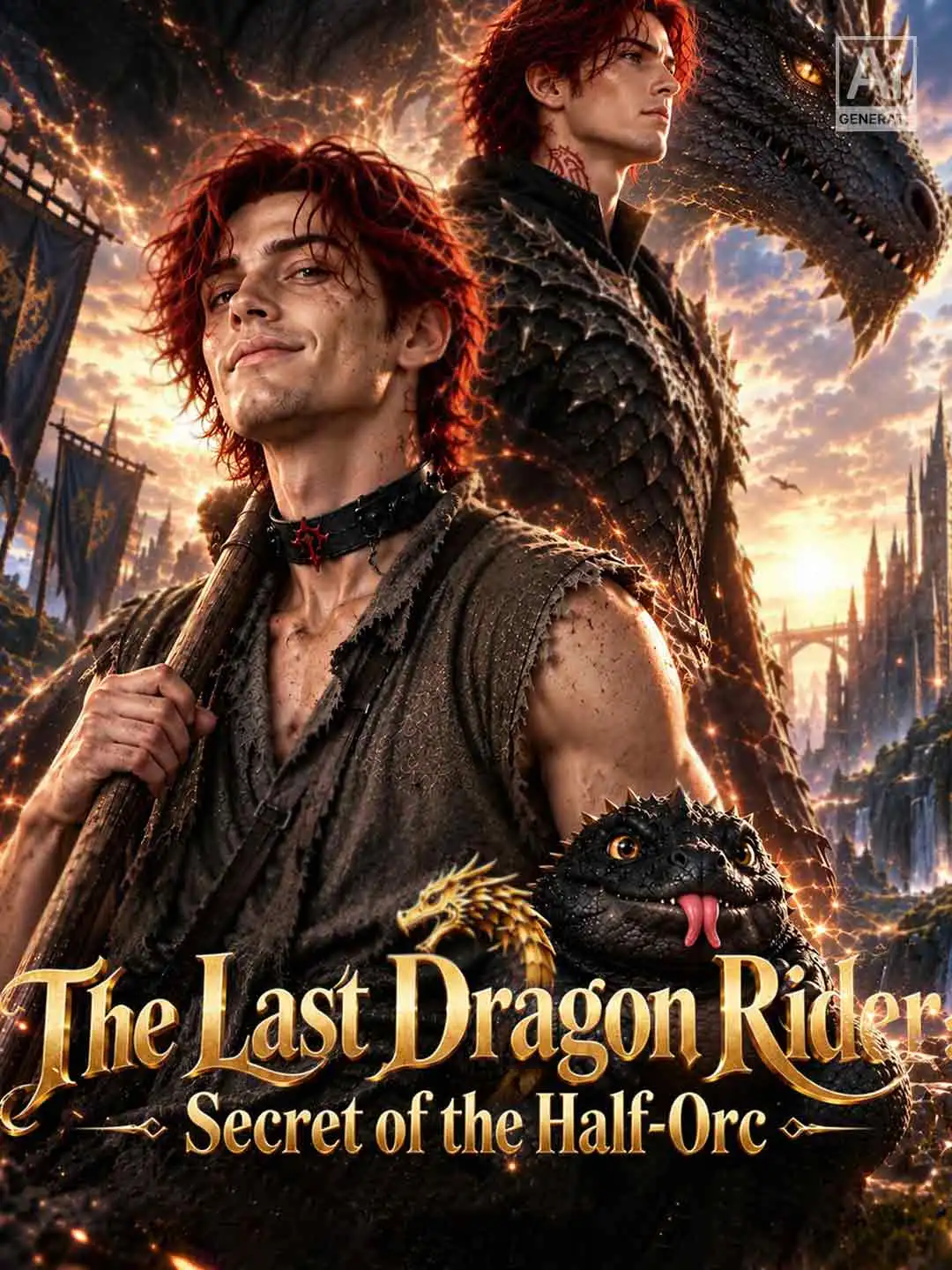 The Last Dragon Rider: Secret of the Half-Orc short drama poster