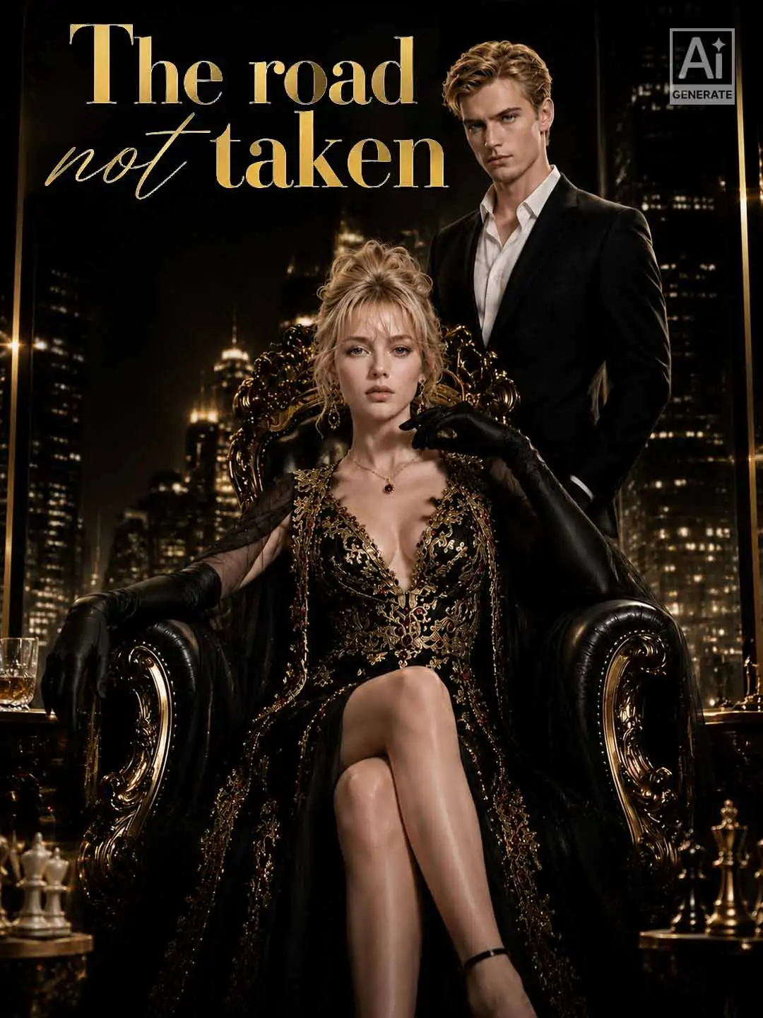 The road not taken short drama poster