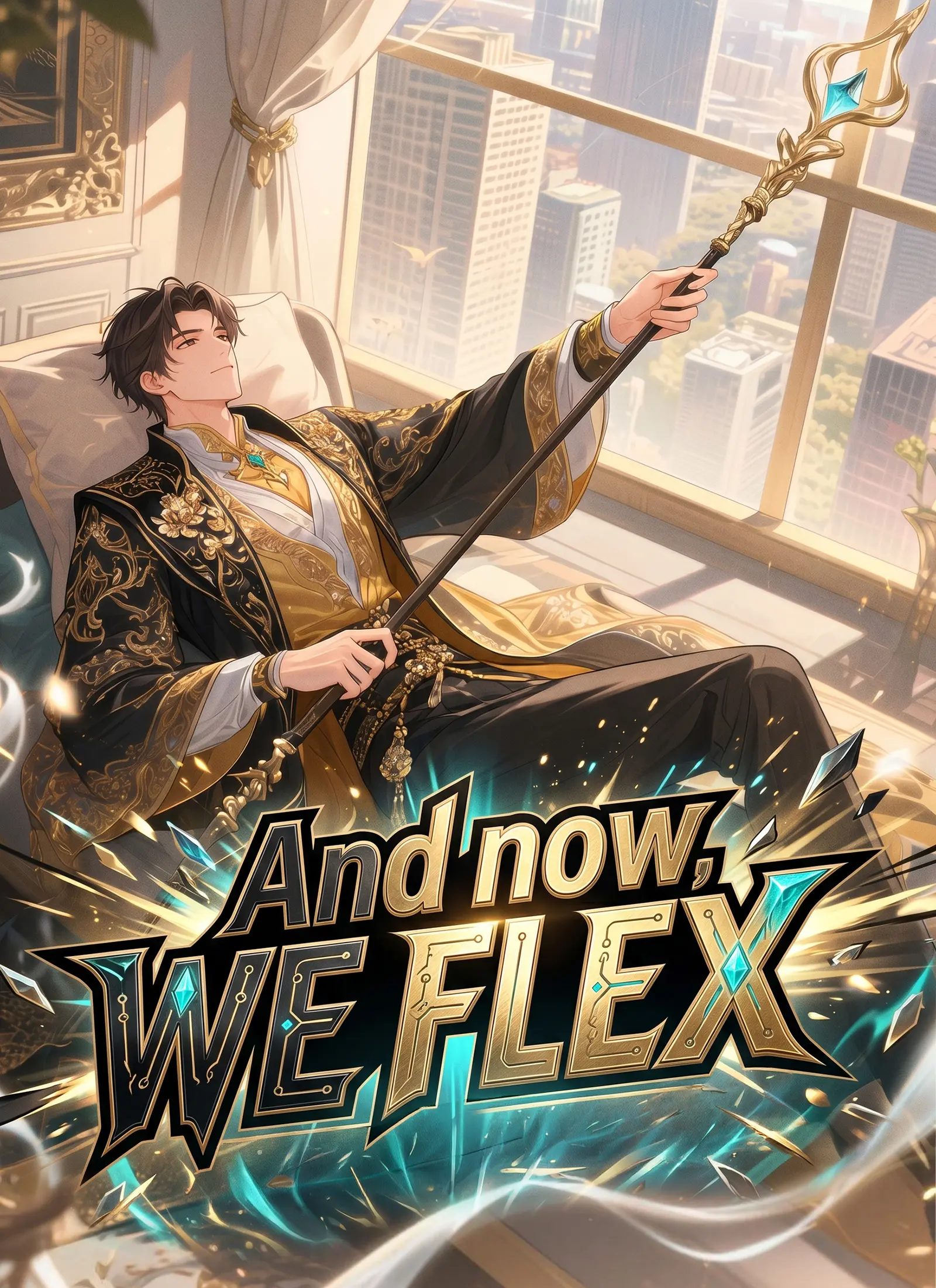 And now, we flex. short drama poster