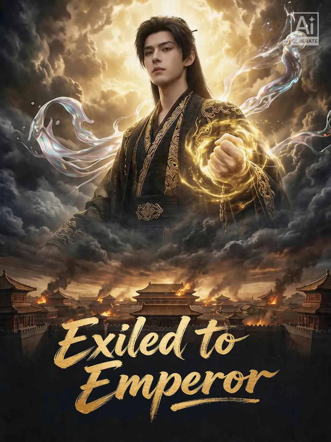 Exiled to Emperor short drama poster