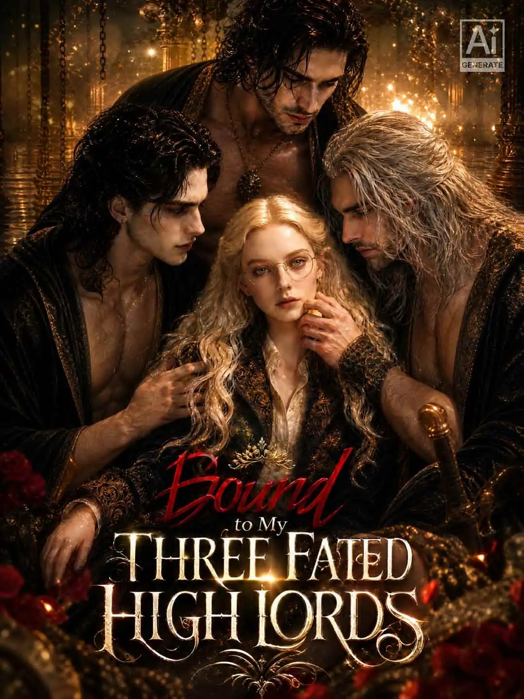 Bound to My Three Fated High Lords short drama poster