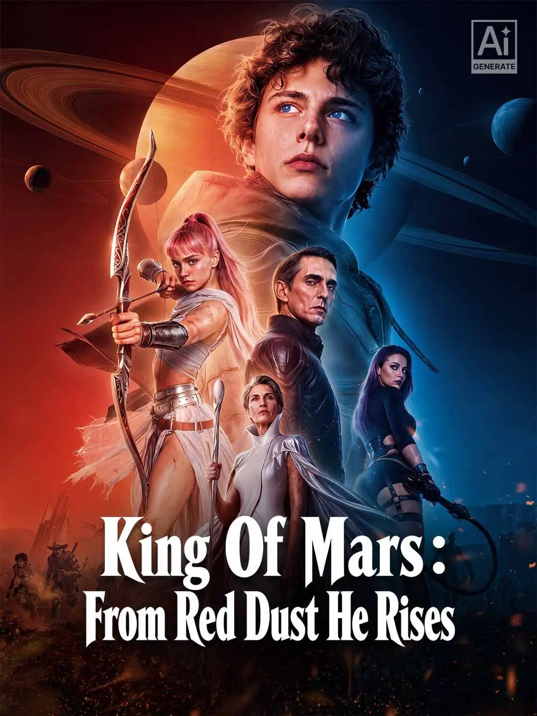 King Of Mars：From Red Dust He Rises short drama poster