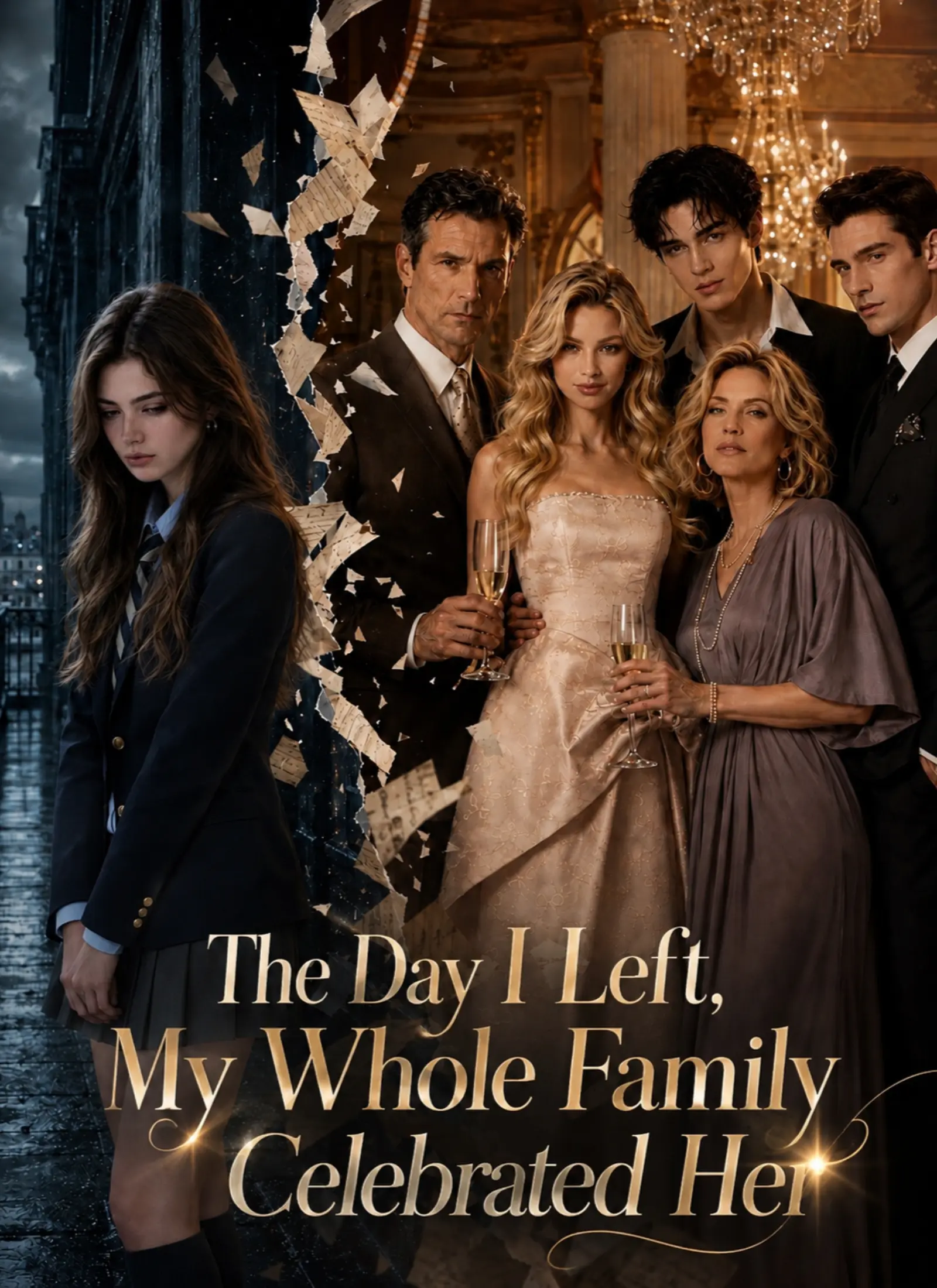 The Day I Left, My Whole Family Celebrated Her short drama poster