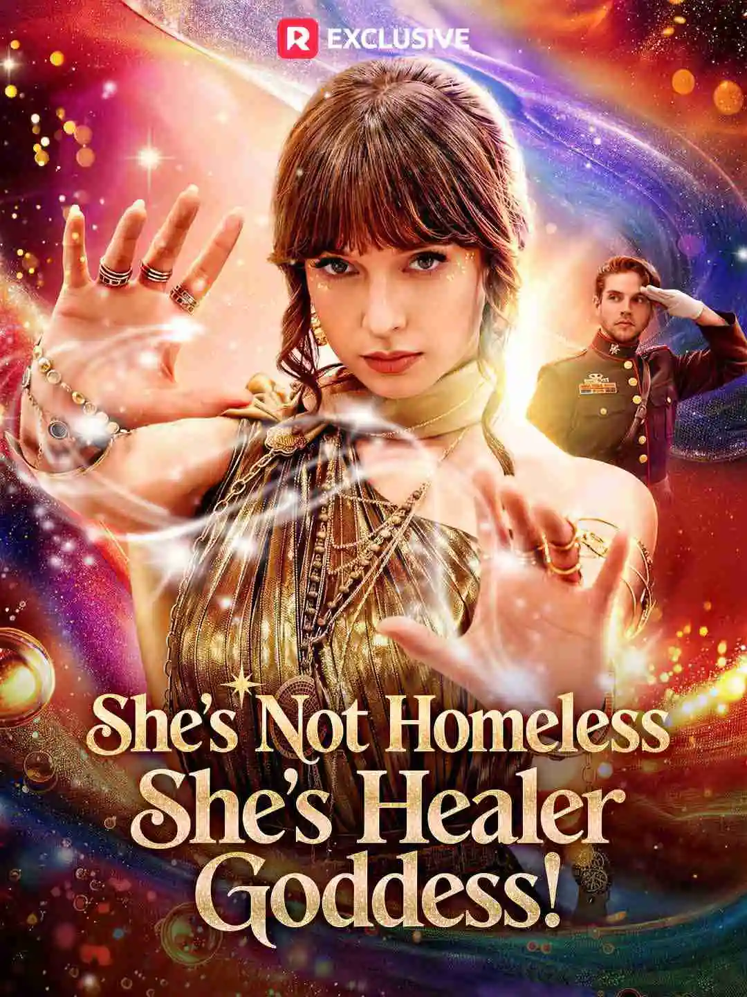 She's Not Homeless, She's Healer Goddess! short drama poster