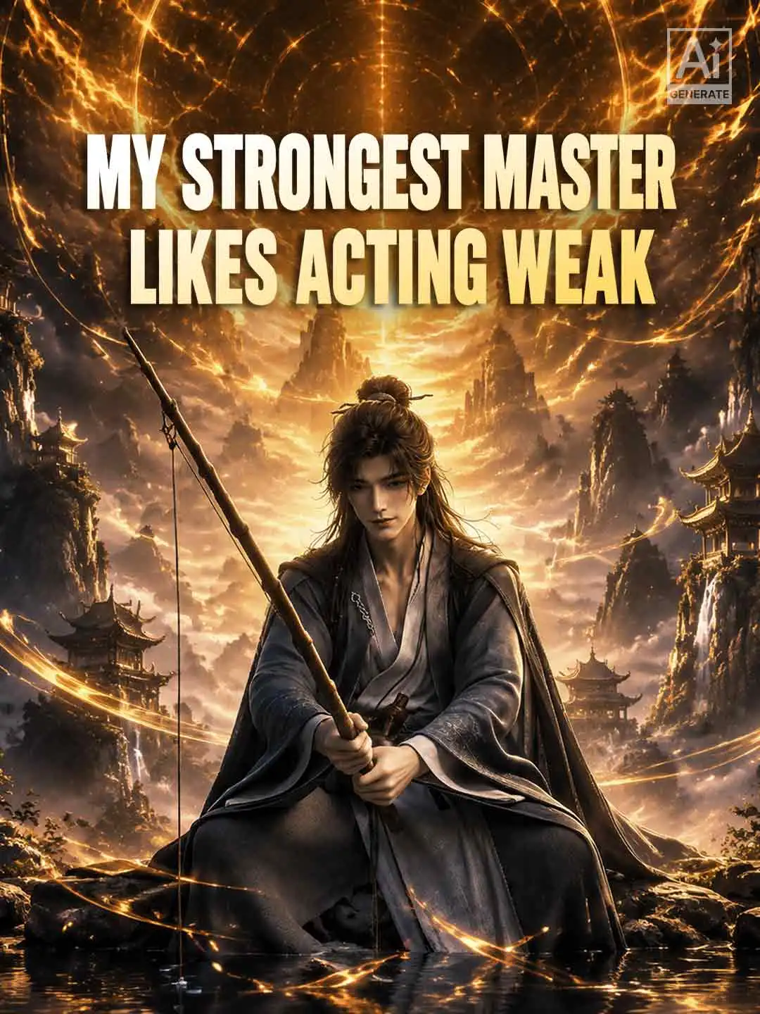 My Strongest Master Likes Acting Weak short drama poster