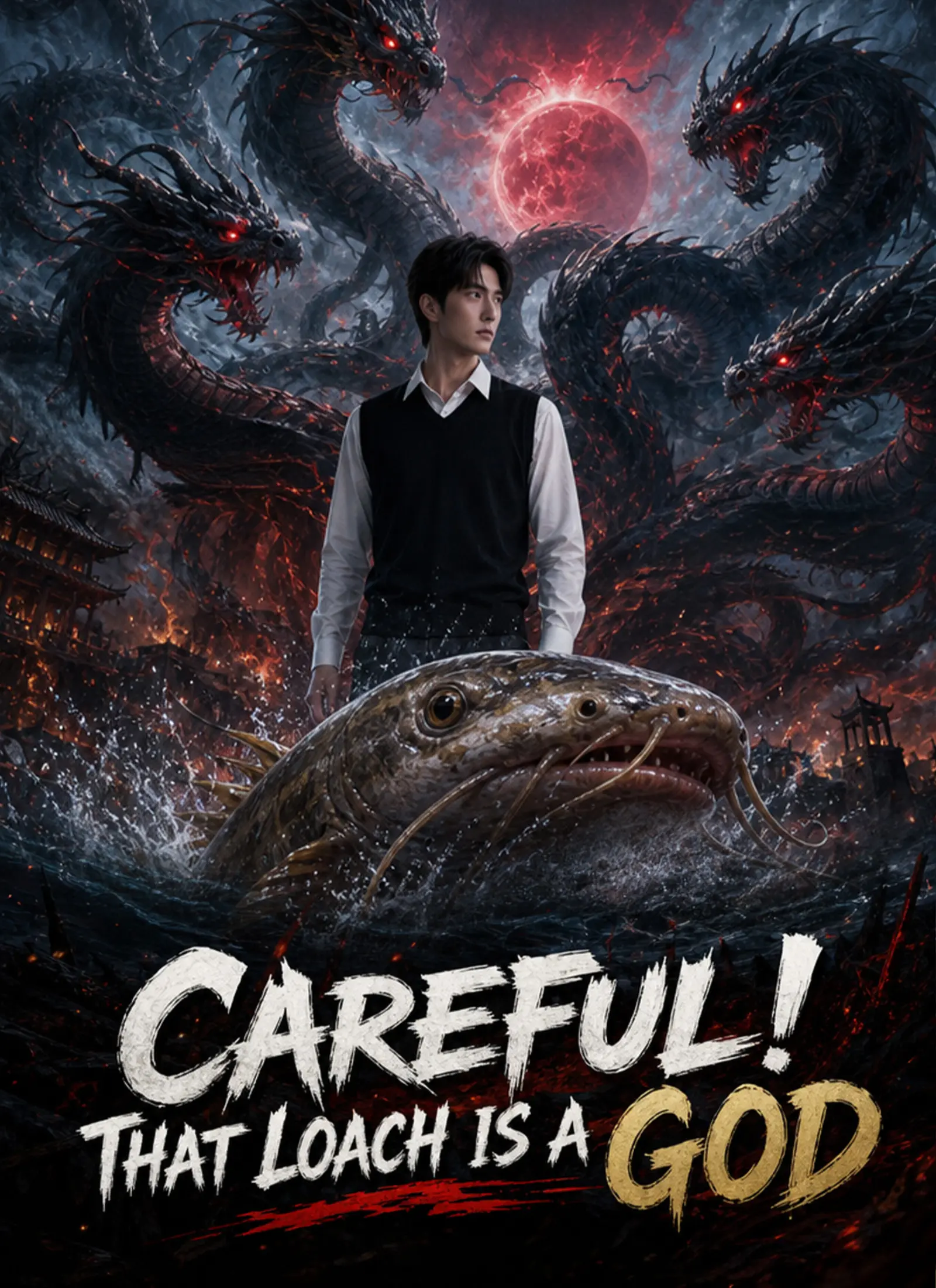 [Dubbed]Careful! That Loach is a God short drama poster