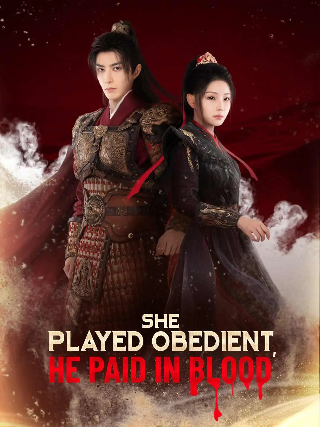 She Played Obedient, He Paid in Blood short drama poster