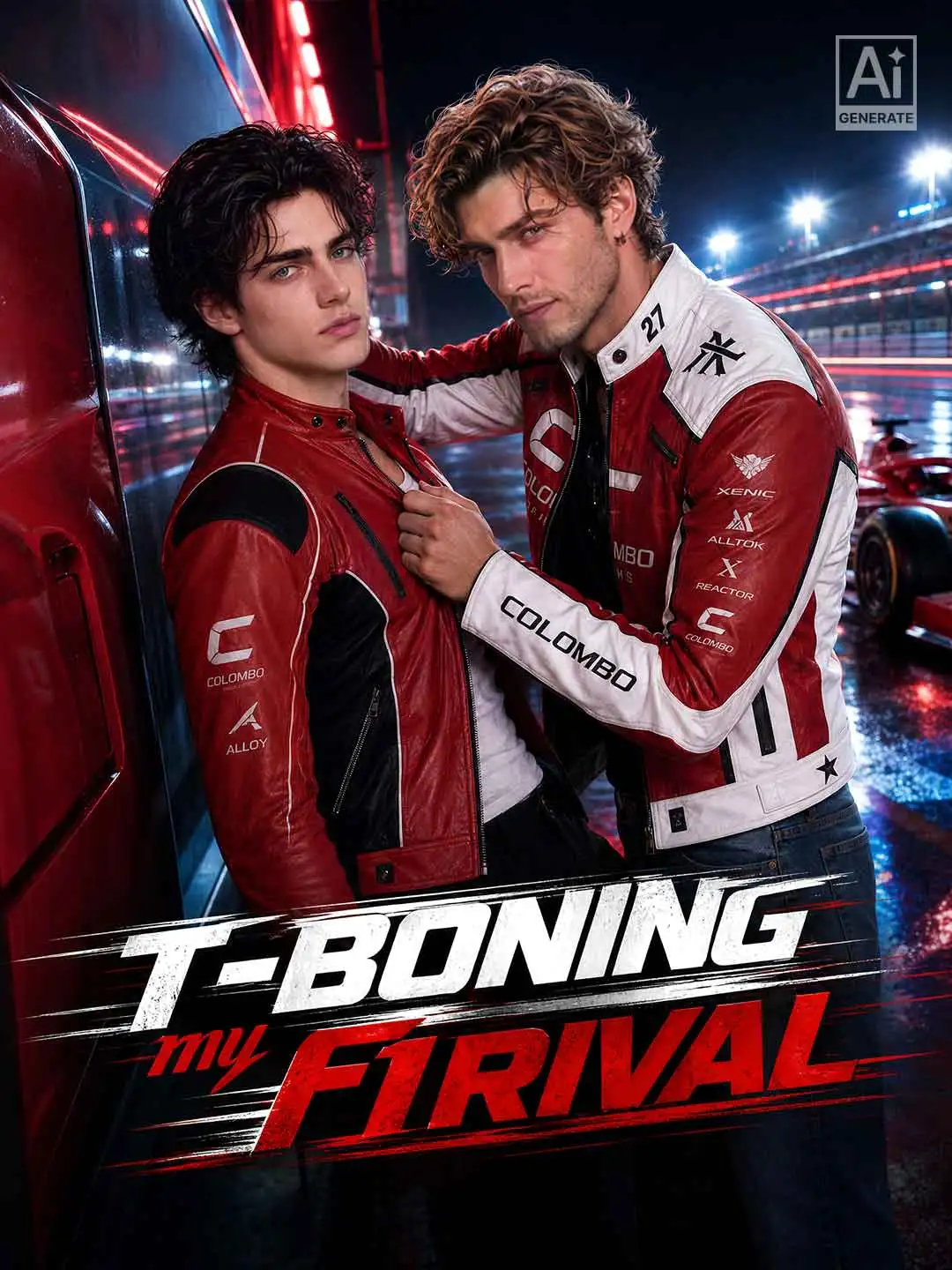 T-Boning my F1 Rival short drama poster