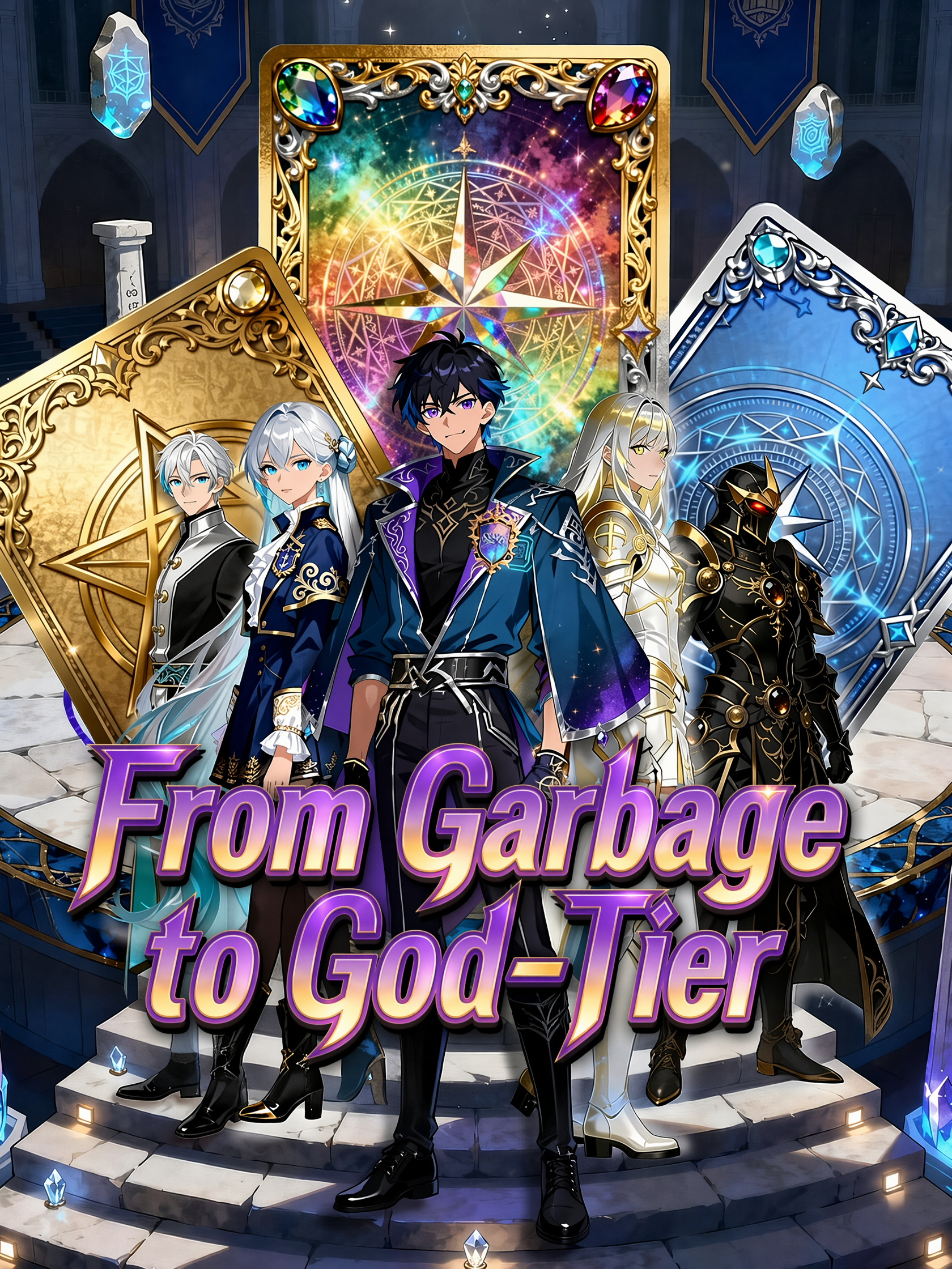 From Garbage to God-Tier short drama poster