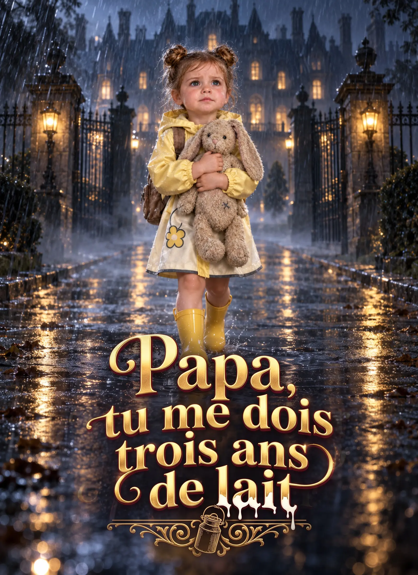Papa, tu me dois trois ans de lait short drama poster