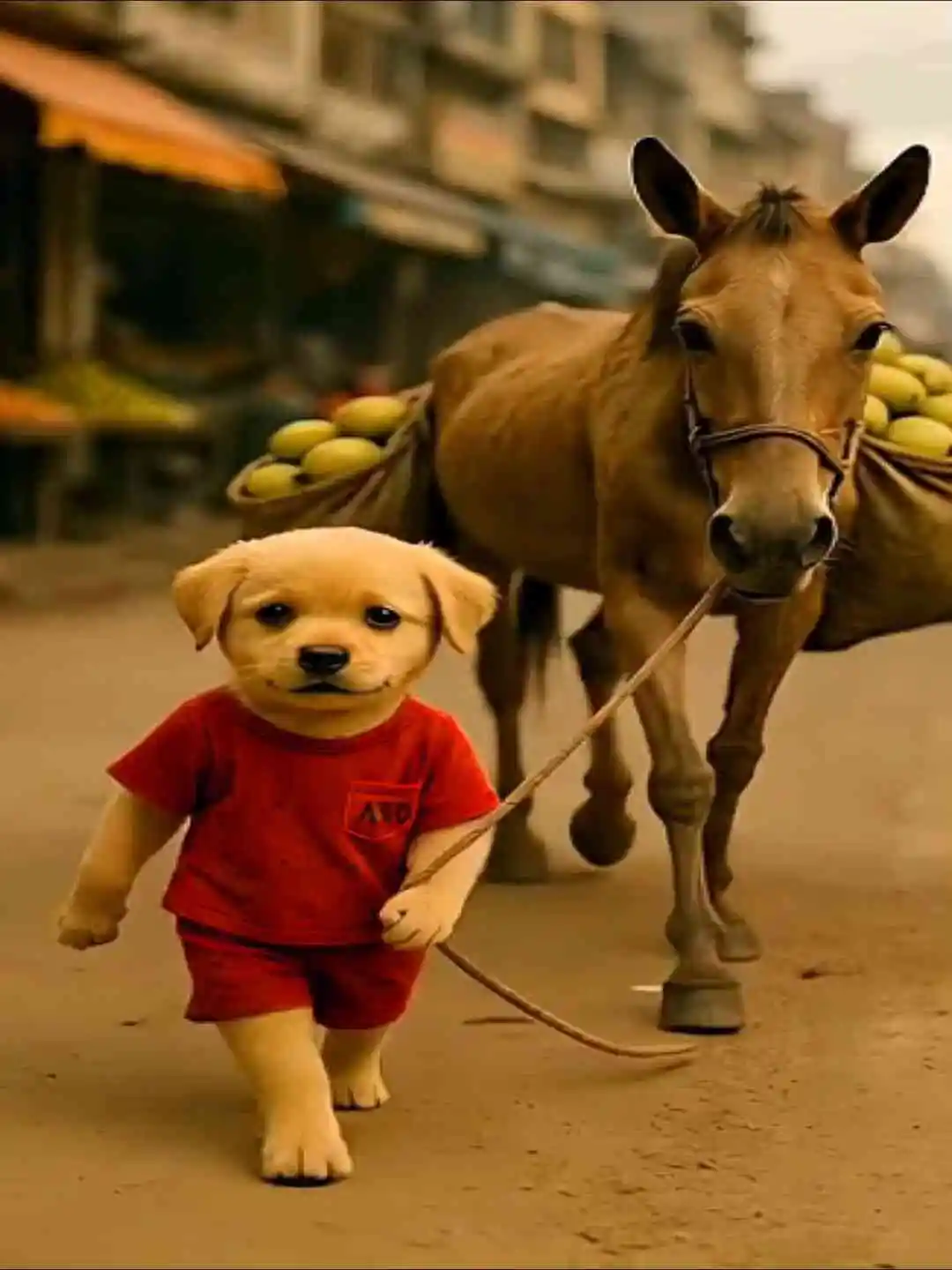 A Poor Dog Ai Video Beautiful Video short drama poster