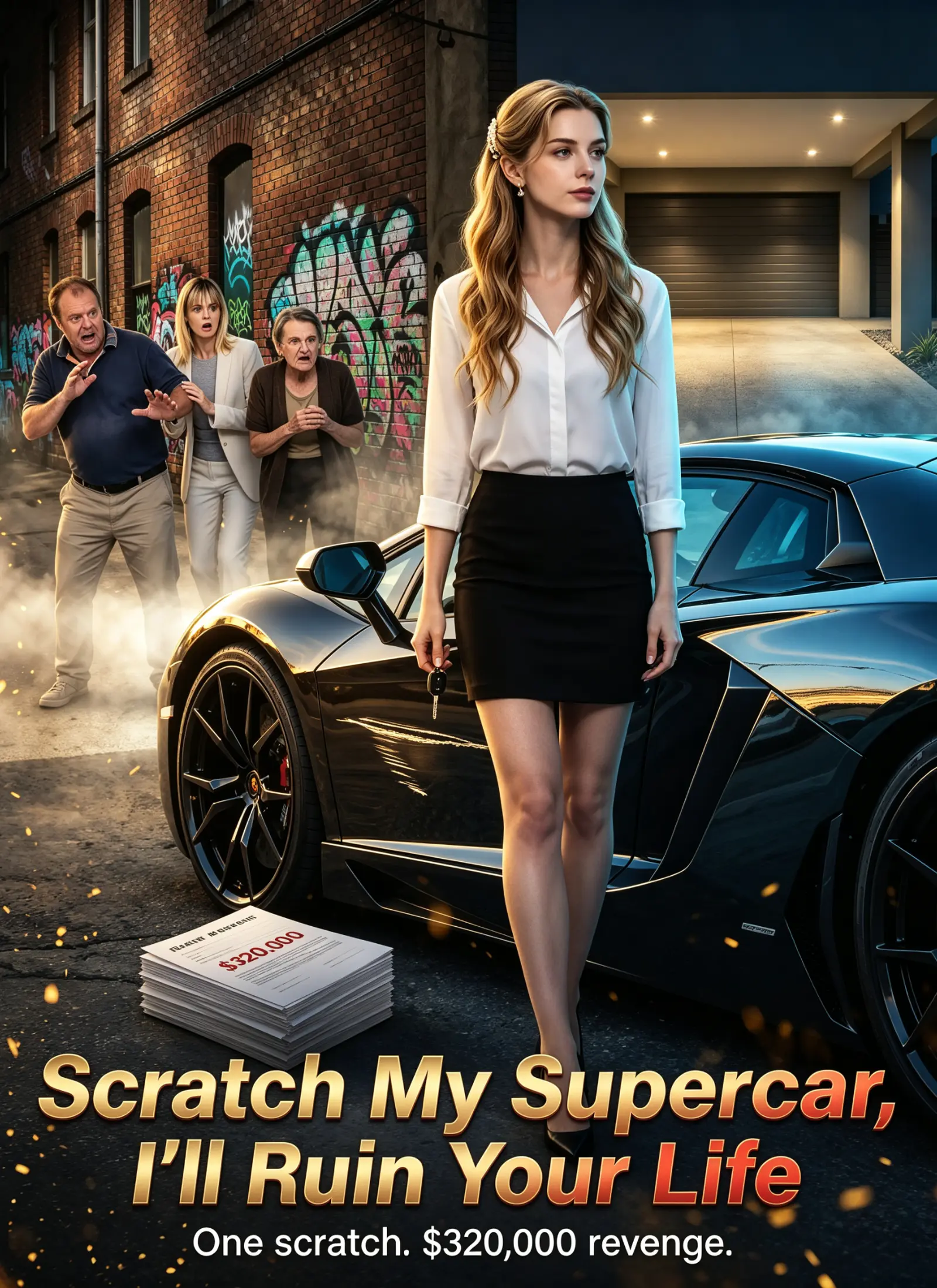 Scratch My Supercar, I'll Ruin Your Life short drama poster