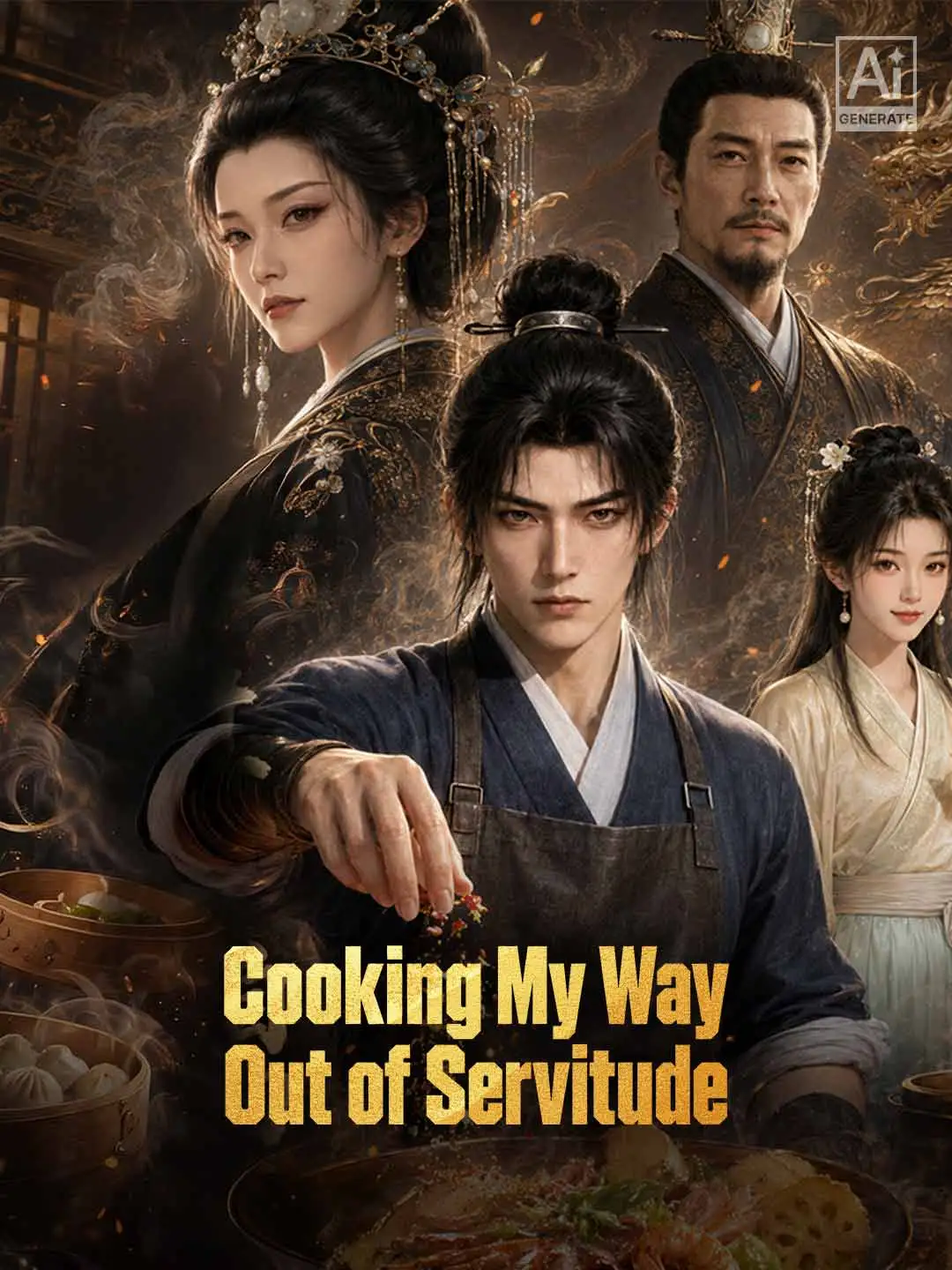 Cooking My Way Out of Servitude short drama poster