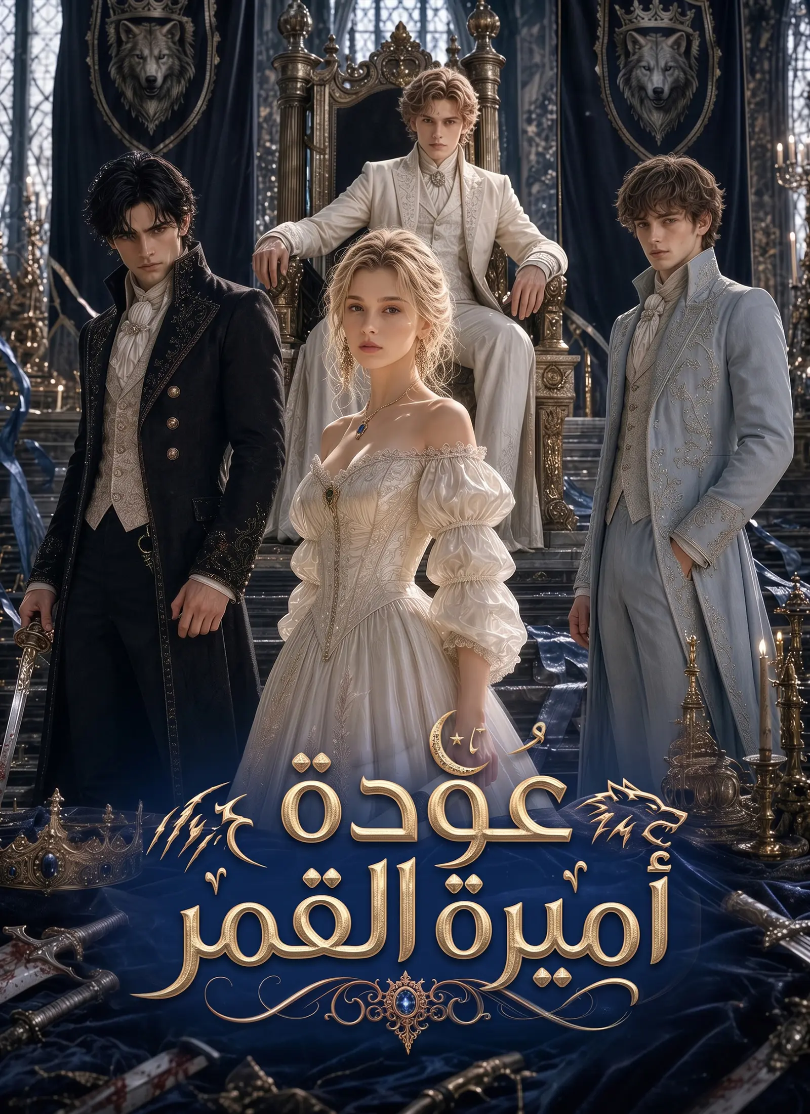 عودة أميرة القمر short drama poster