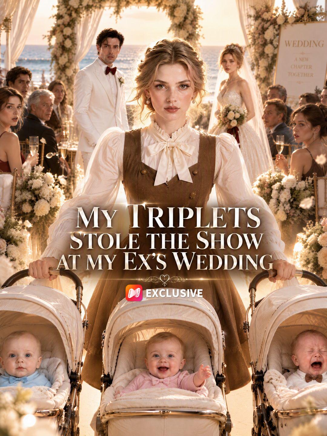 My Triplets Stole the Show at My Ex's Wedding short drama poster