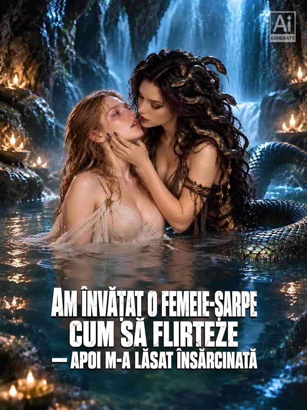 Am învățat o femeie-șarpe cum să flirteze — apoi m-a lăsat însărcinată short drama poster