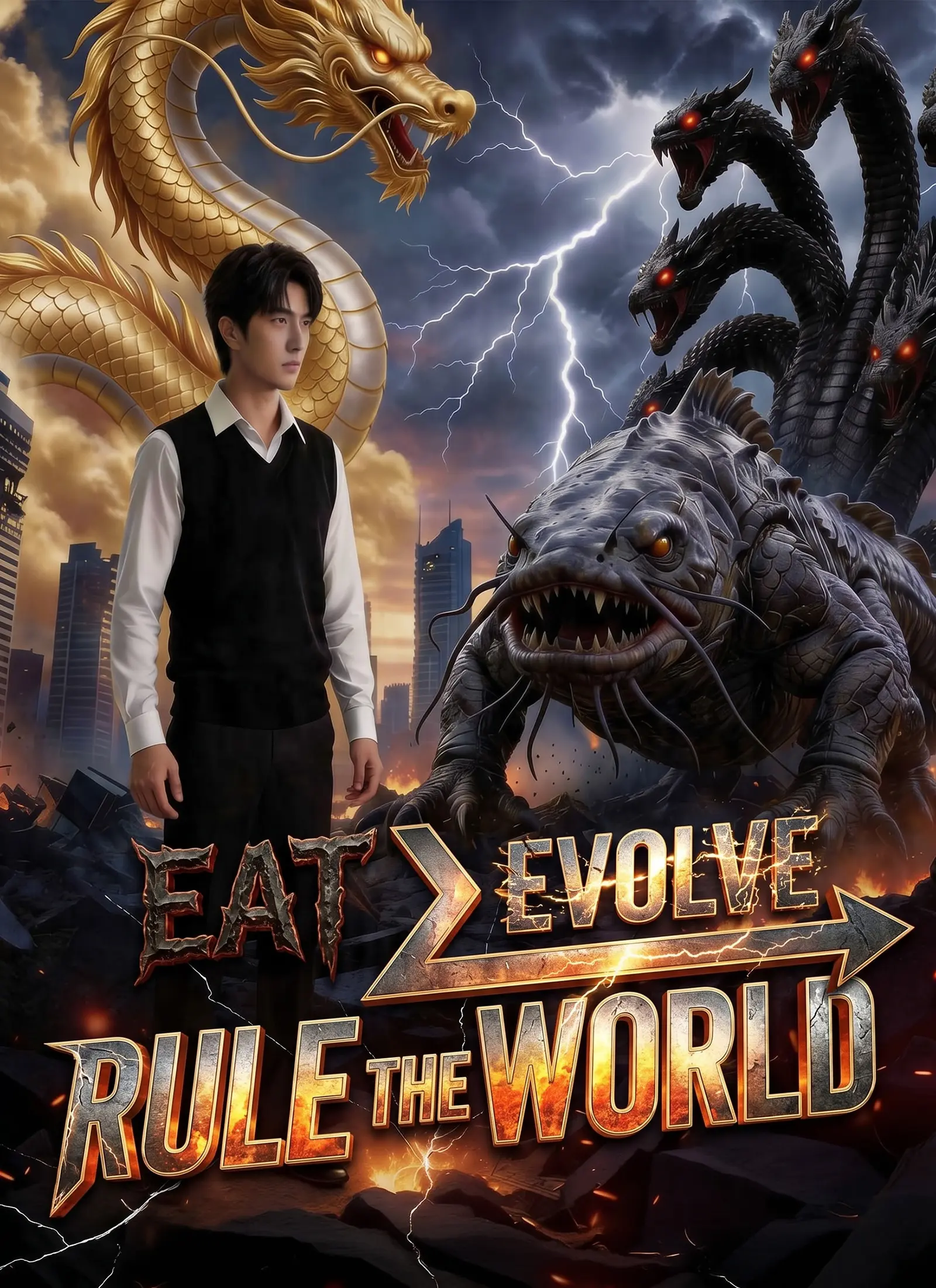 Eat, Evolve, Rule the World short drama poster