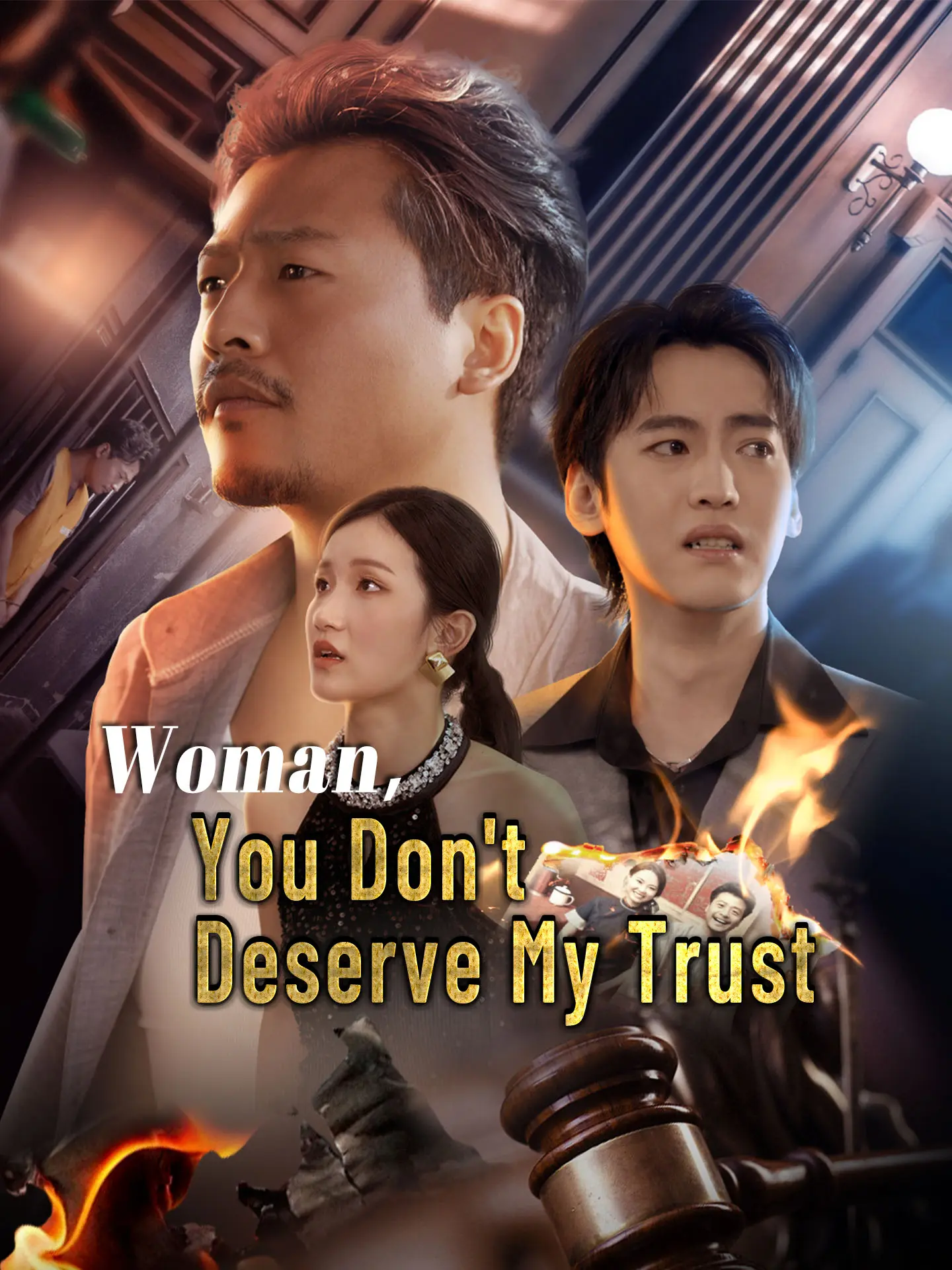 Woman, You Don't Deserve My Trust short drama poster
