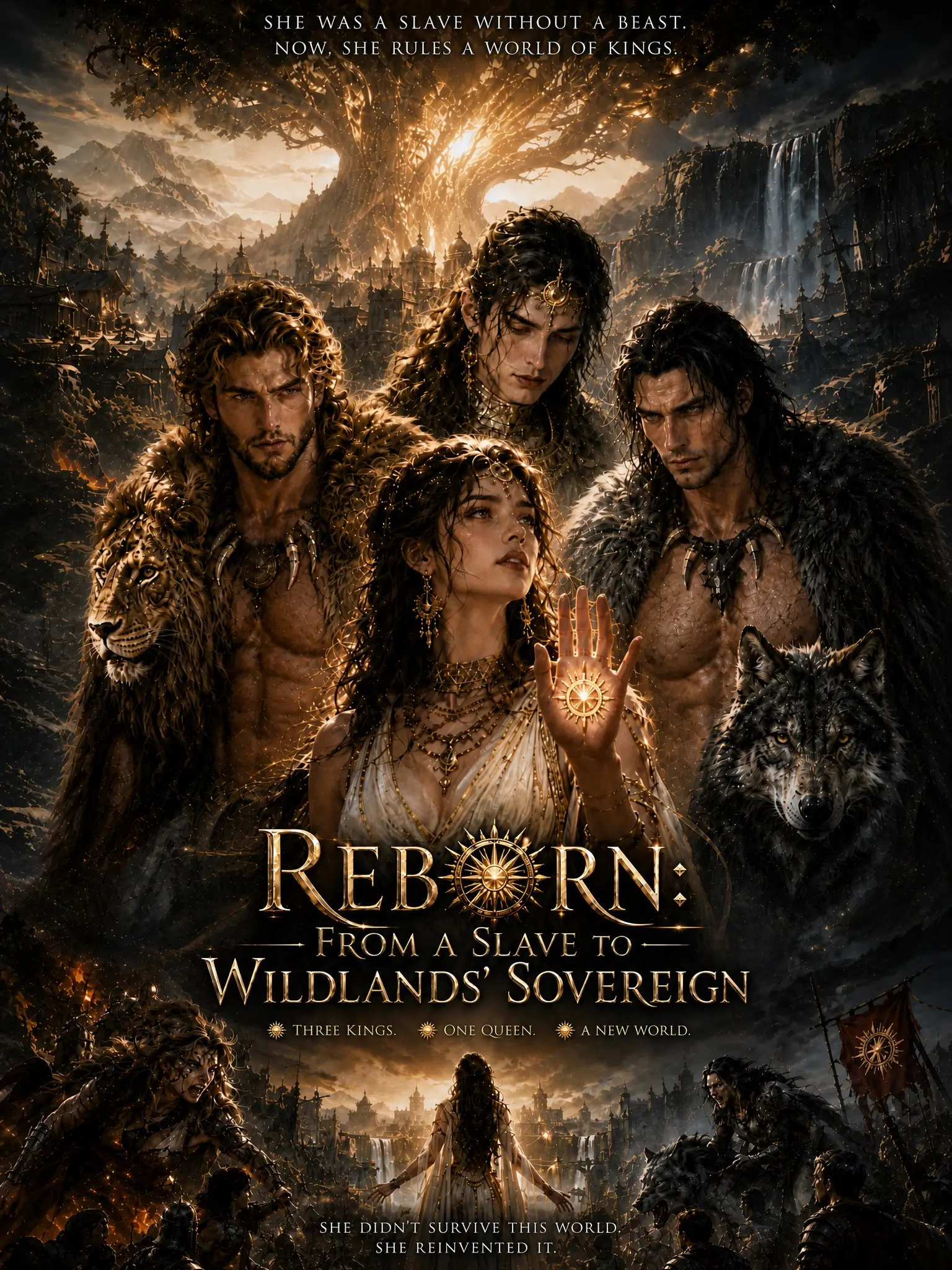 Reborn-From a Slave to Wildlands' Sovereign short drama poster