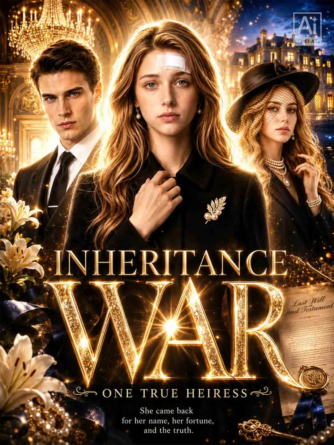 Inheritance War: One True Heiress short drama poster