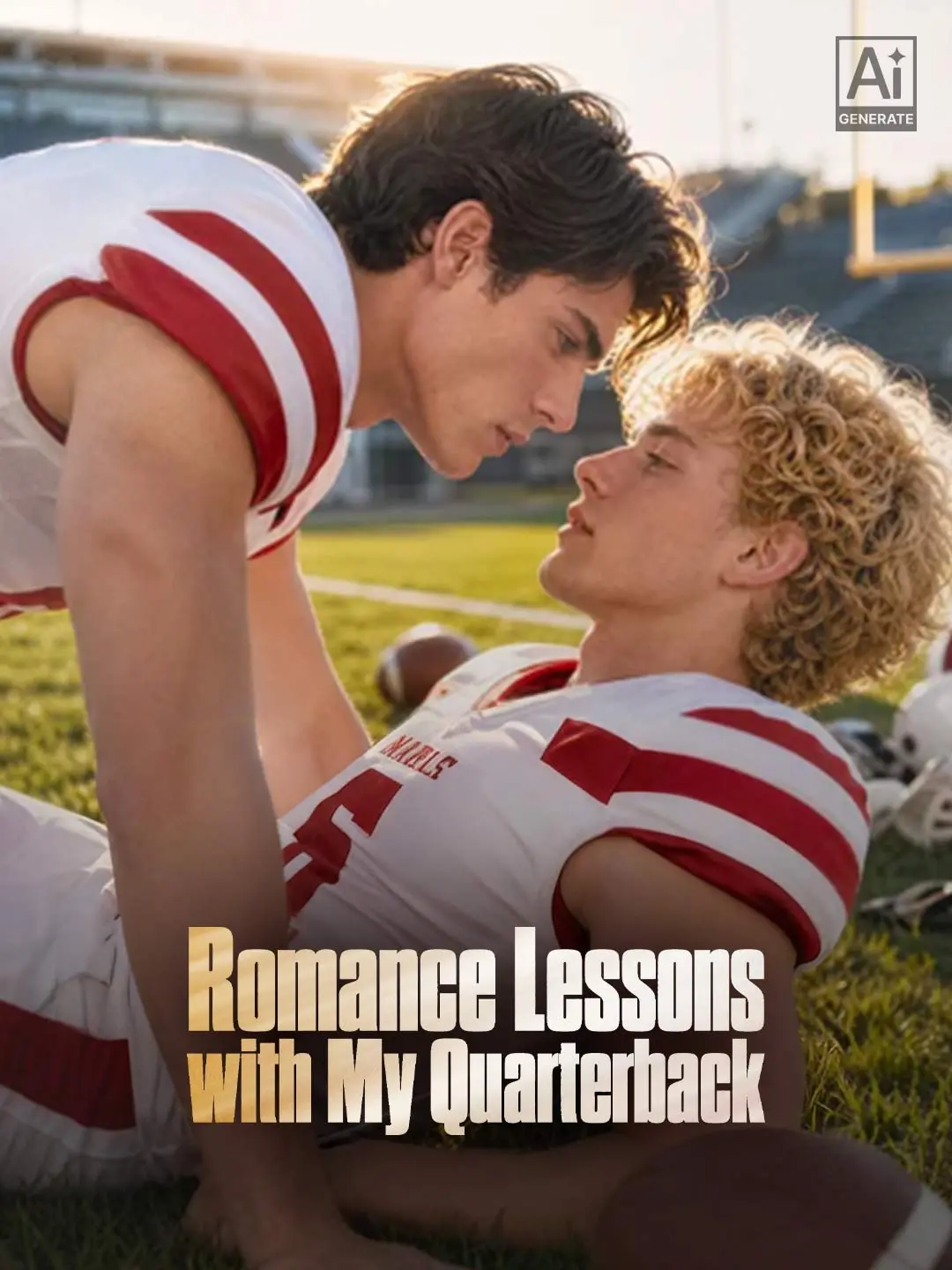 Romance Lessons with My Quarterback short drama poster
