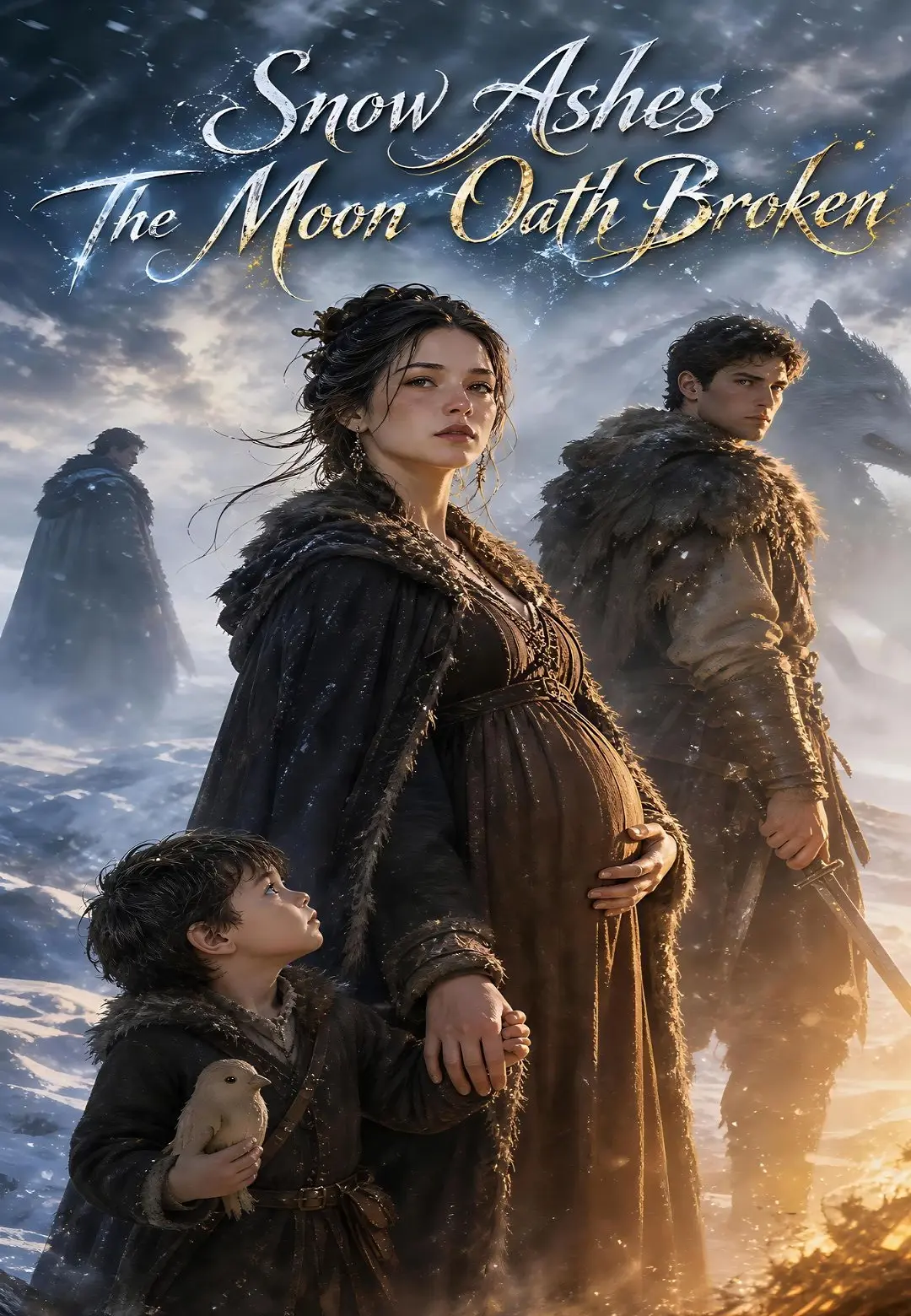 Snow Ashes, The Moon Oath Broken short drama poster
