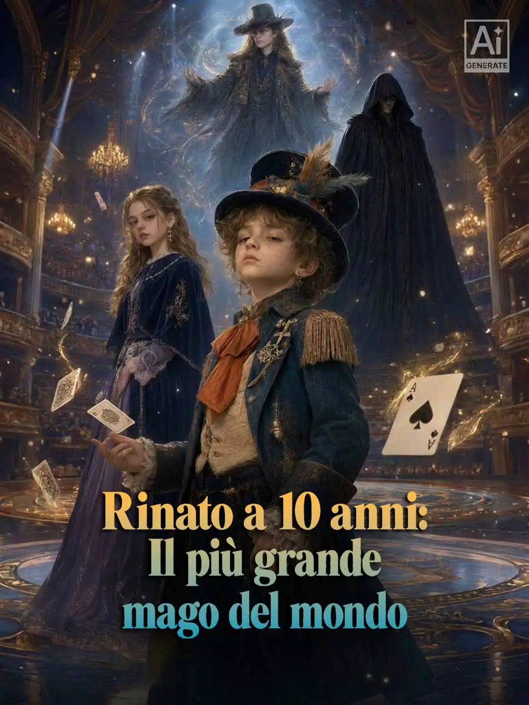 Rinato a 10 anni: Il più grande mago del mondo short drama poster