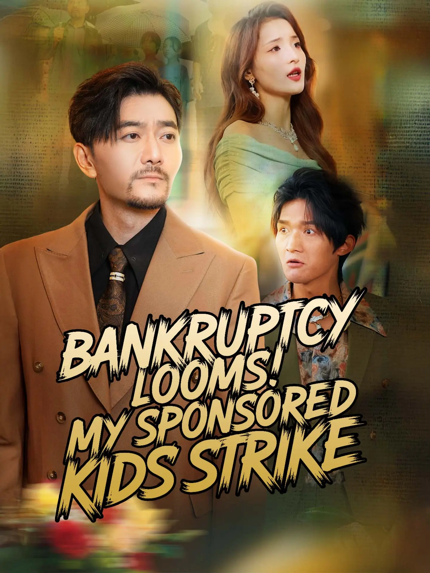 Bankruptcy Looms! My Sponsored Kids Strike short drama poster