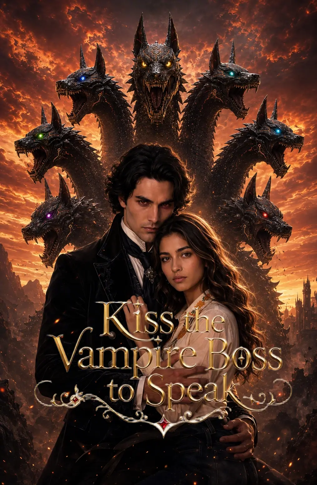 Kiss the Vampire Boss to Speak short drama poster