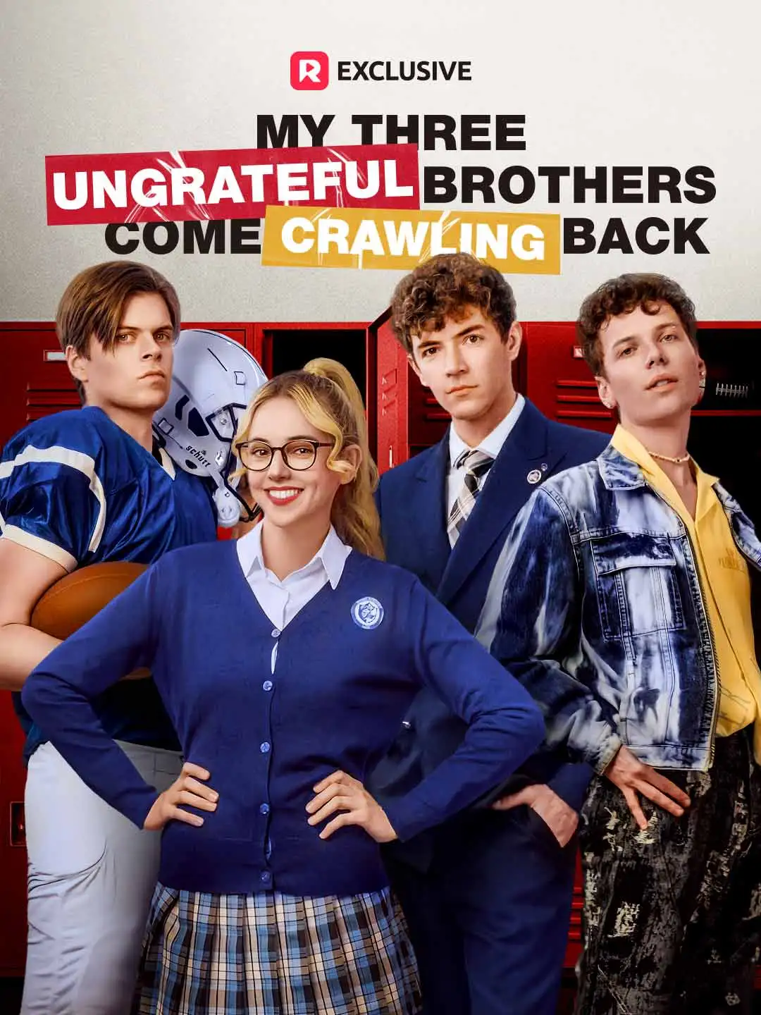 My Three Ungrateful Brothers Come Crawling Back short drama poster