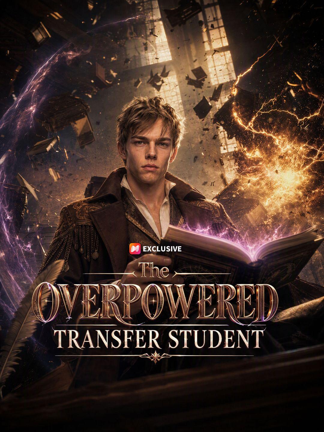 The Overpowered Transfer Student short drama poster
