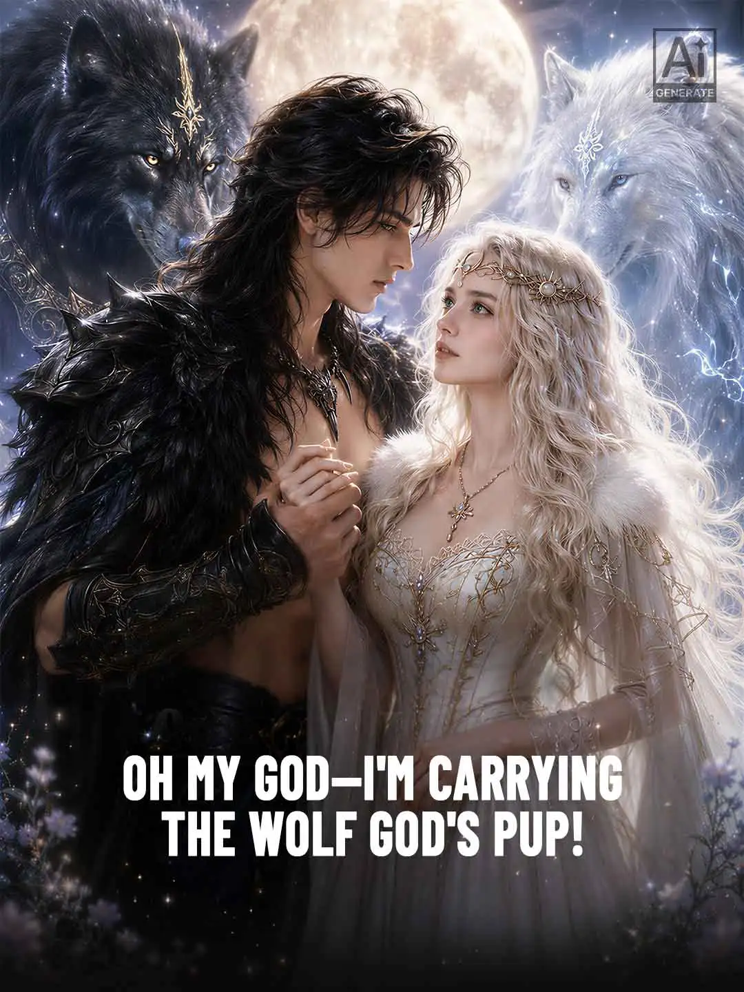 Oh my god—I'm carrying the Wolf God's pup! short drama poster