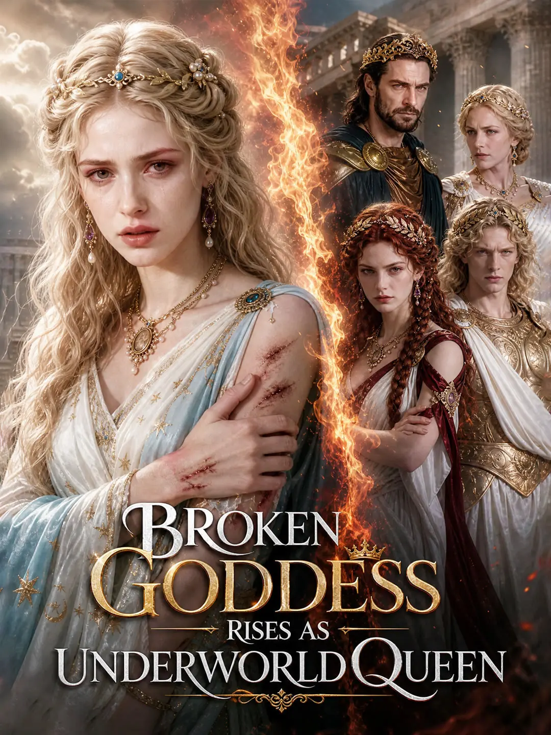 Broken Goddess Rises as Underworld Queen short drama poster