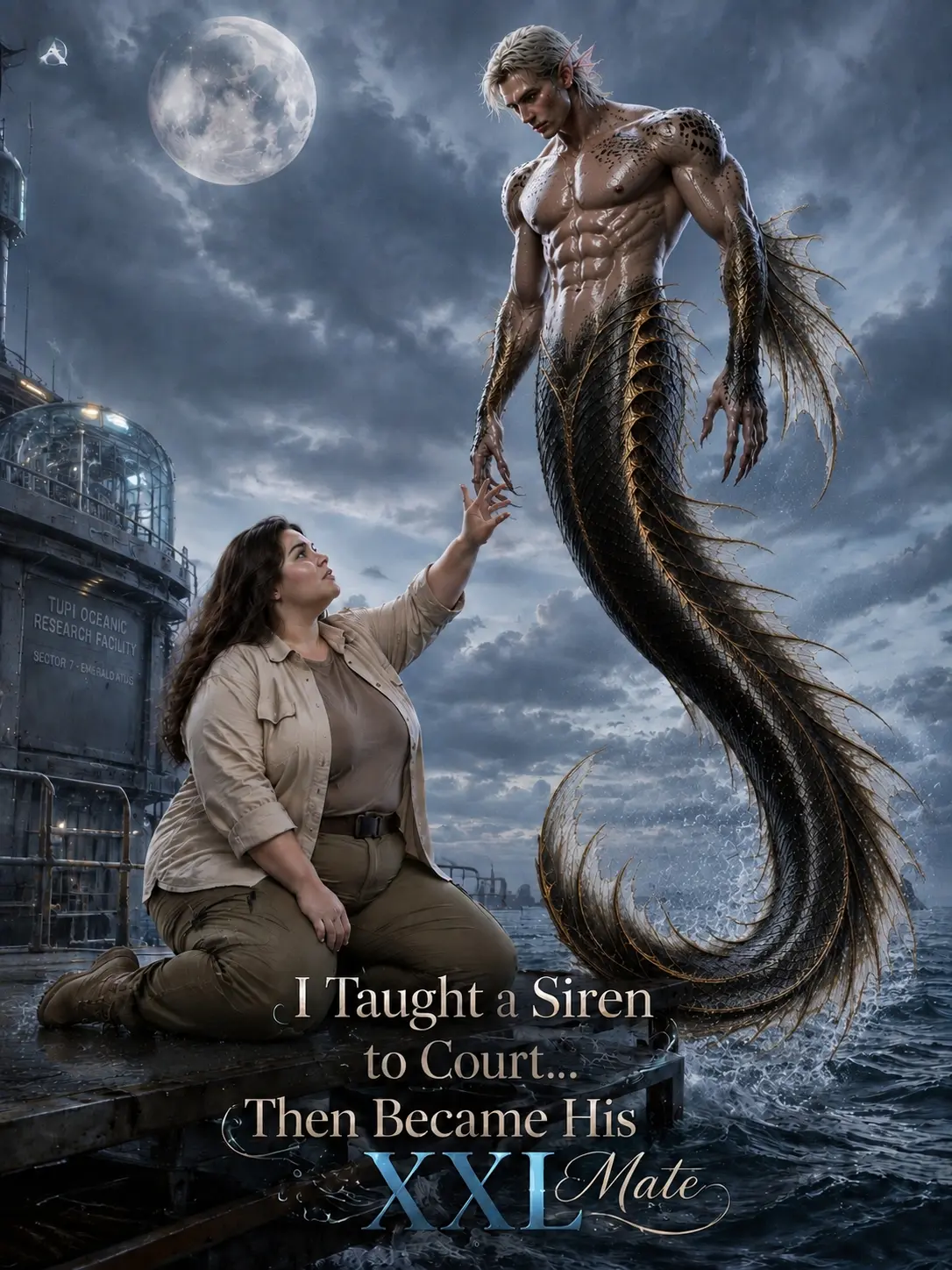 I Taught a Siren to Court... Then Became His XXL Mate short drama poster